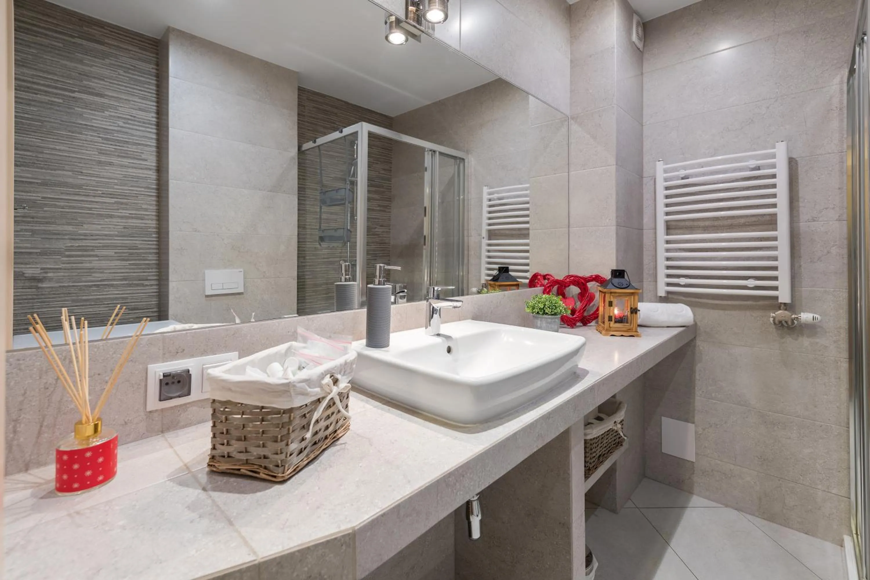 Bathroom in Bory6a Apartamenty & Free Parking