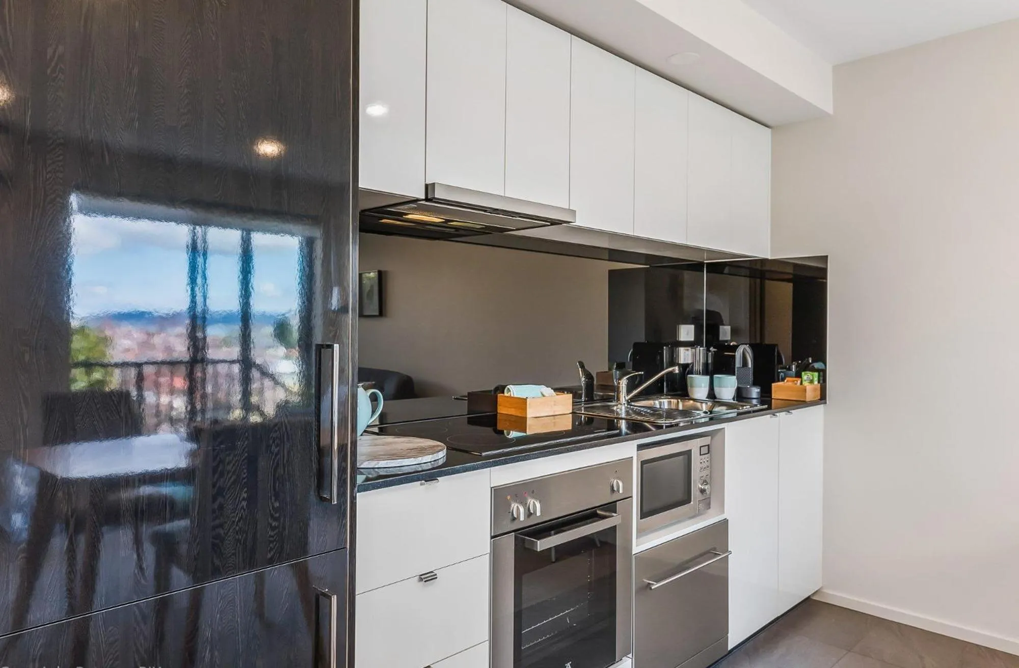 Kitchen or kitchenette in 110 Hampden Apartments