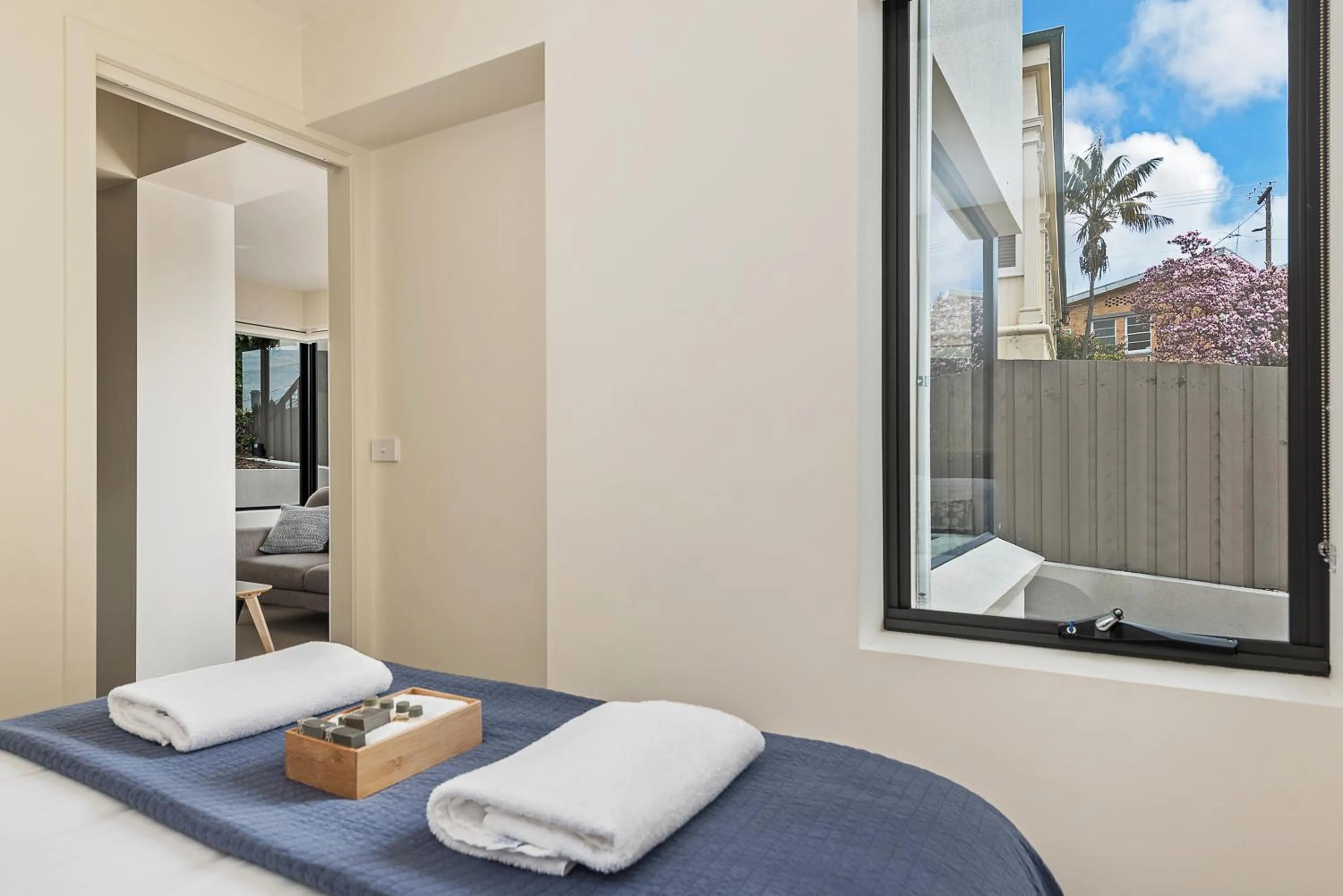 Bedroom, Bed in 110 Hampden Apartments