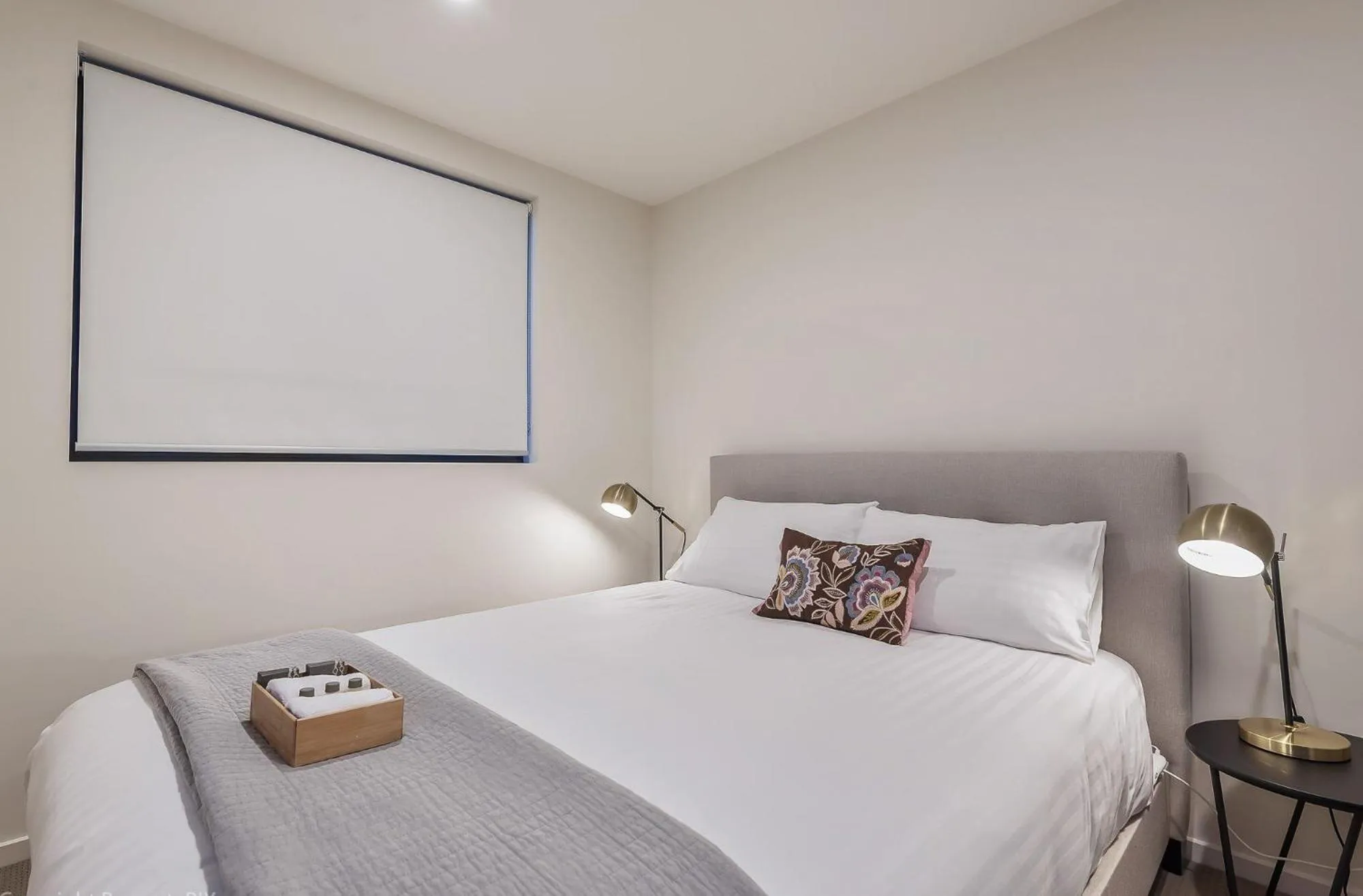 Bedroom, Bed in 110 Hampden Apartments