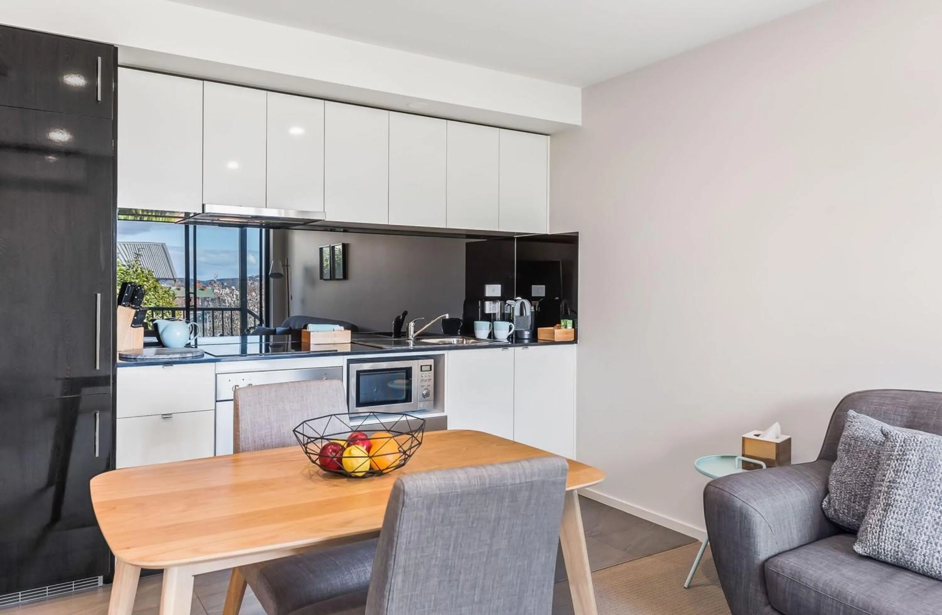 Kitchen or kitchenette in 110 Hampden Apartments