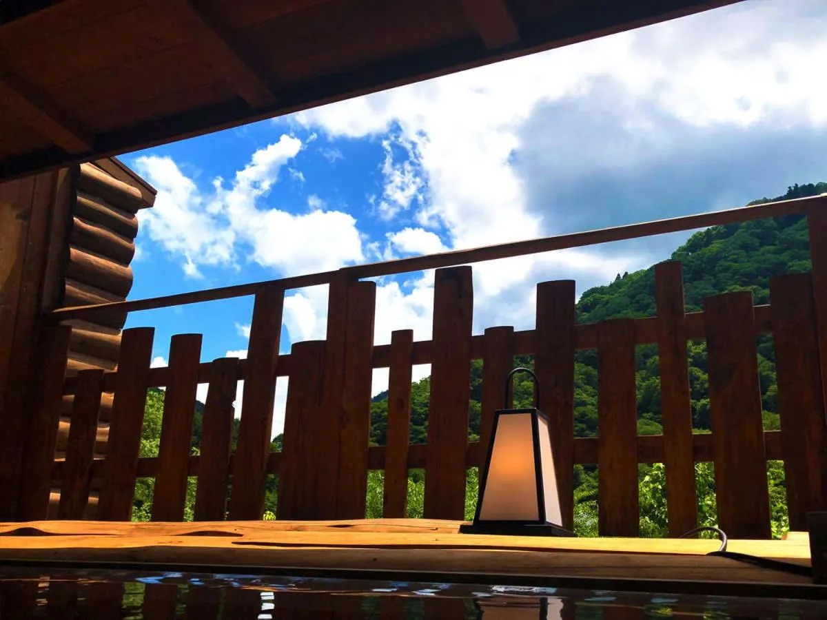 Open Air Bath in Kutsurogijuku Chiyotaki