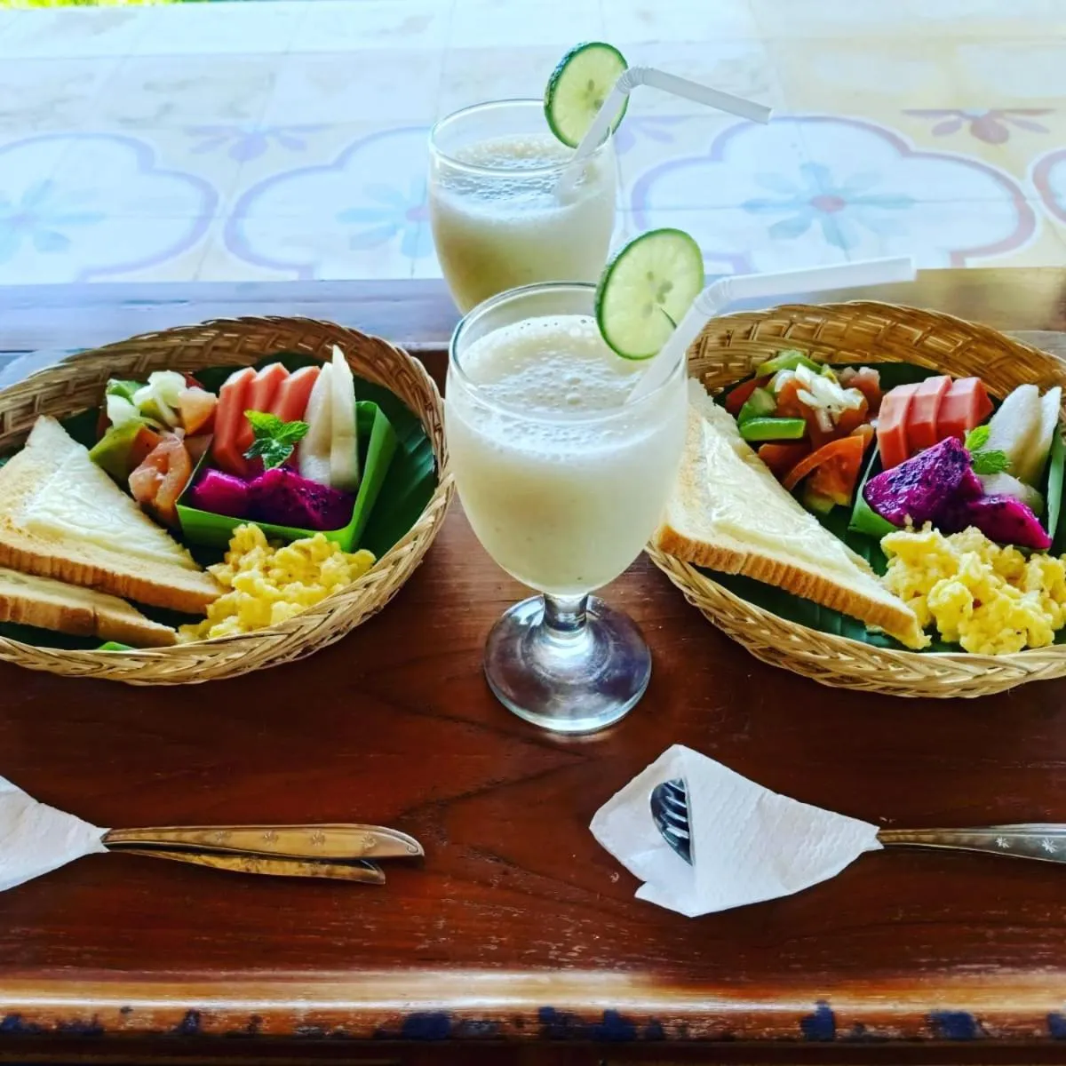 Breakfast in Taman Bintang Villa Ubud