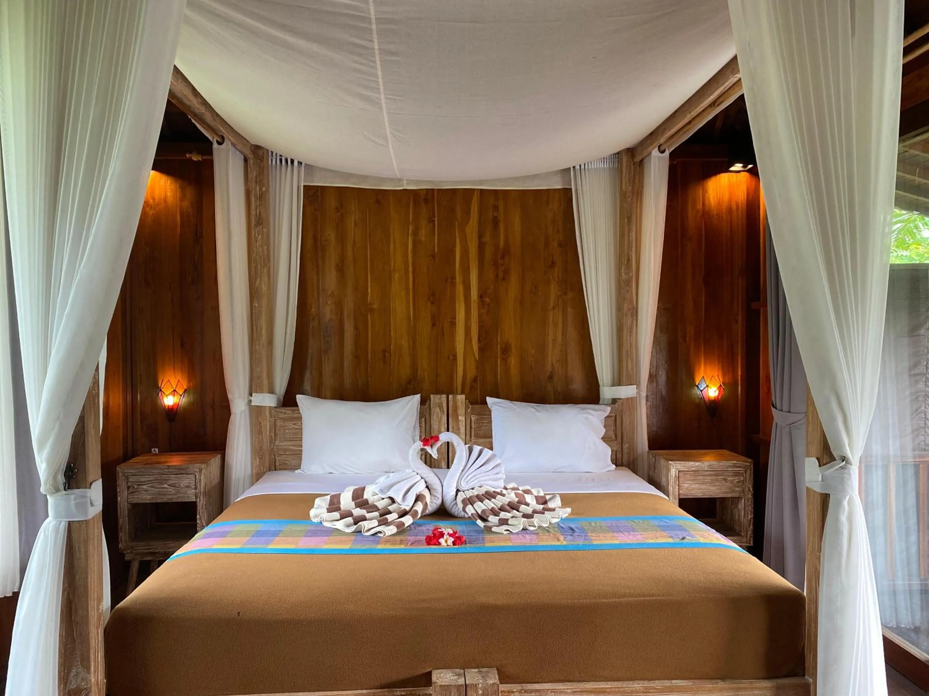 Bed in Taman Bintang Villa Ubud