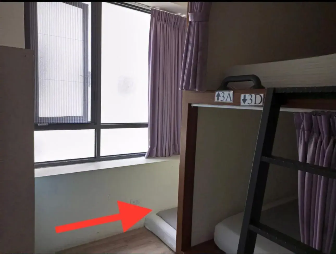 Bed in Knock Knock Hostel Bed in Knock Knock Hostel