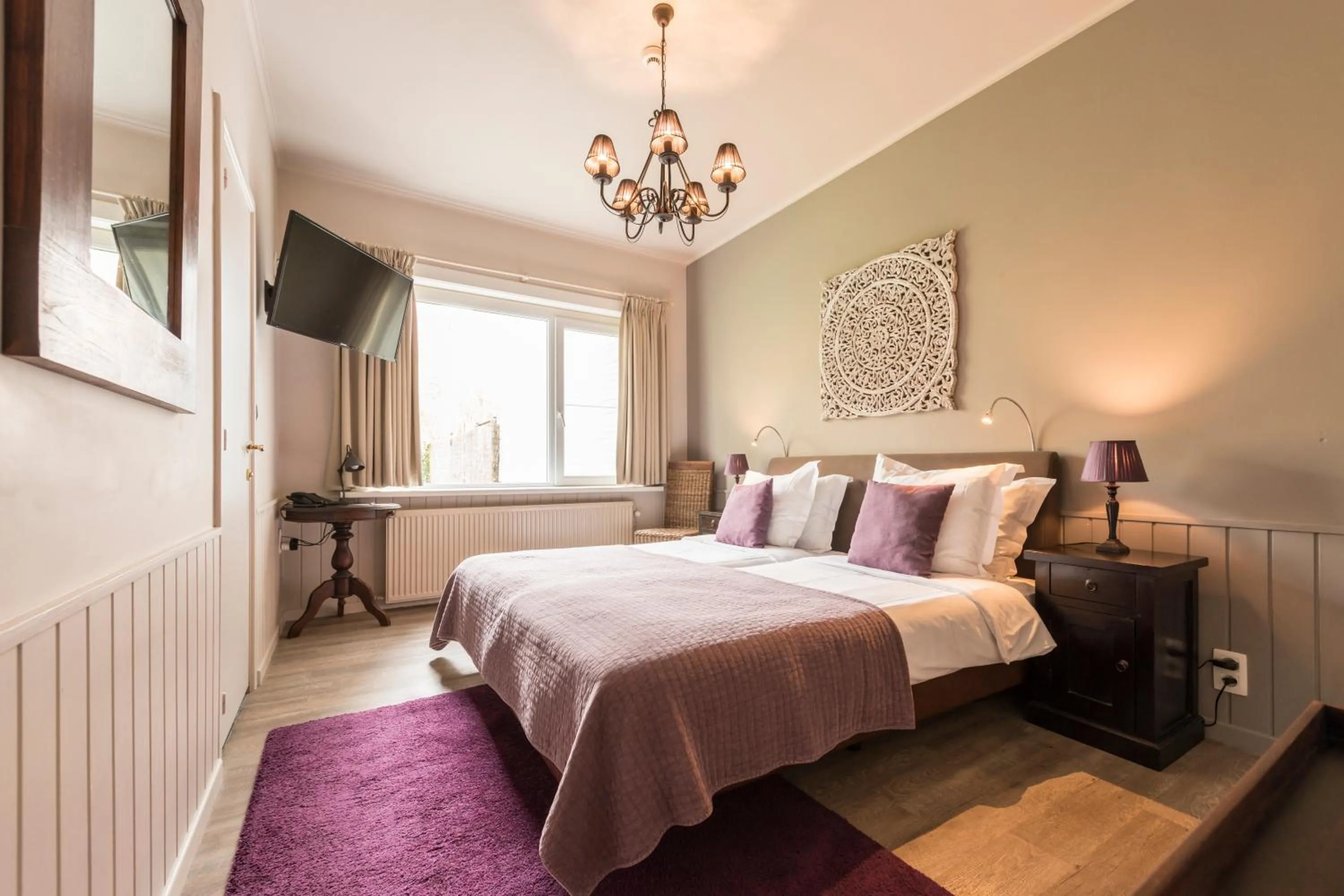 Bed in Charmehotel Klokkenhof