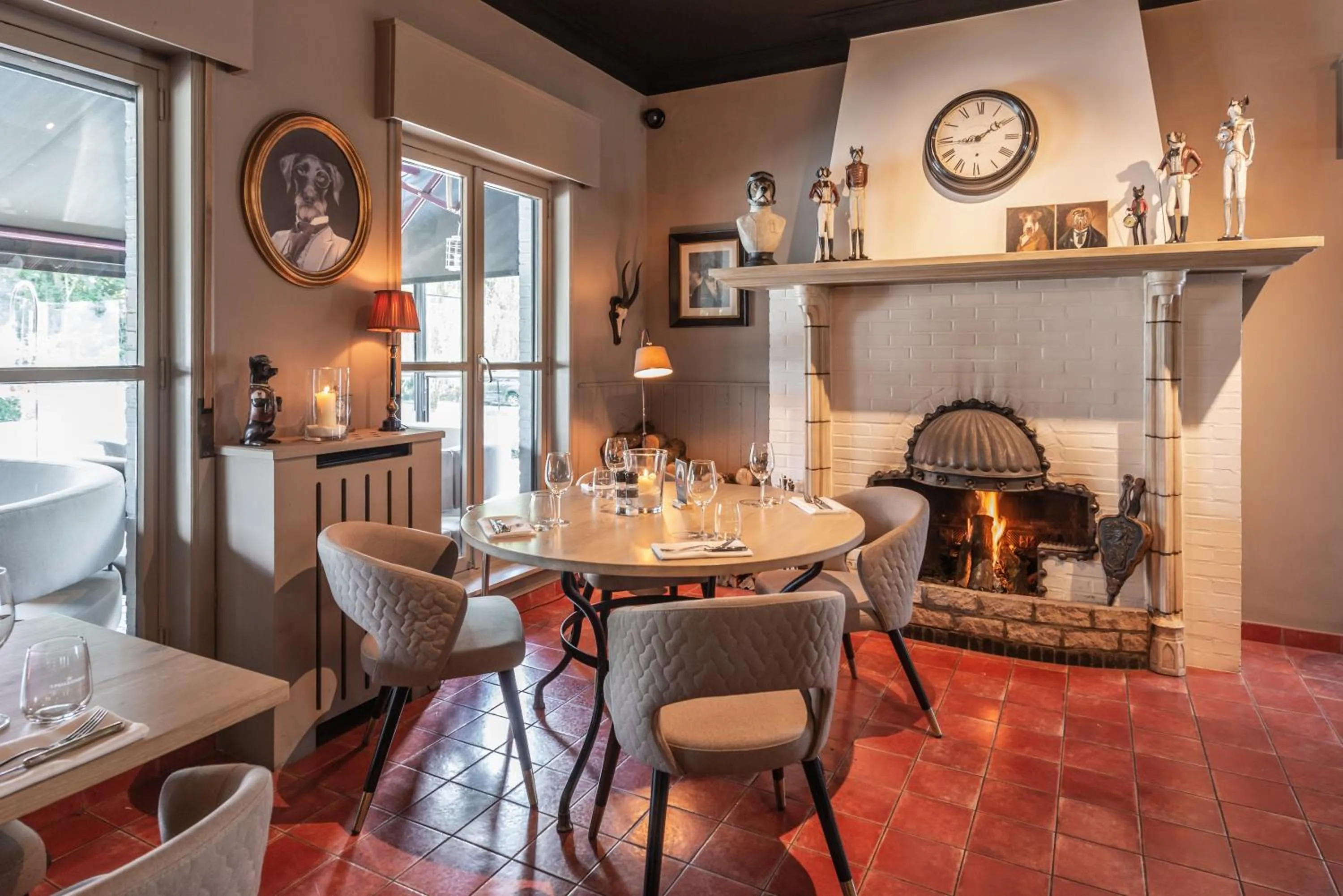 Restaurant/places to eat in Charmehotel Klokkenhof