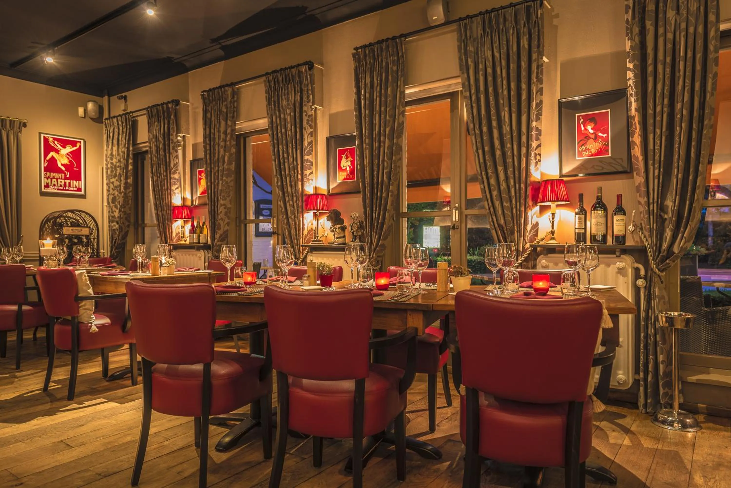 Restaurant/places to eat in Charmehotel Klokkenhof