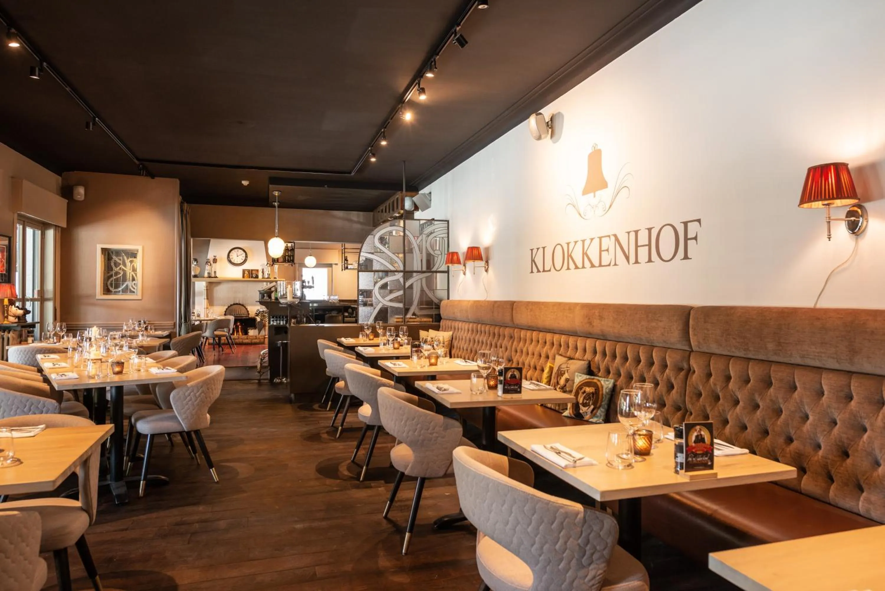 Restaurant/places to eat in Charmehotel Klokkenhof