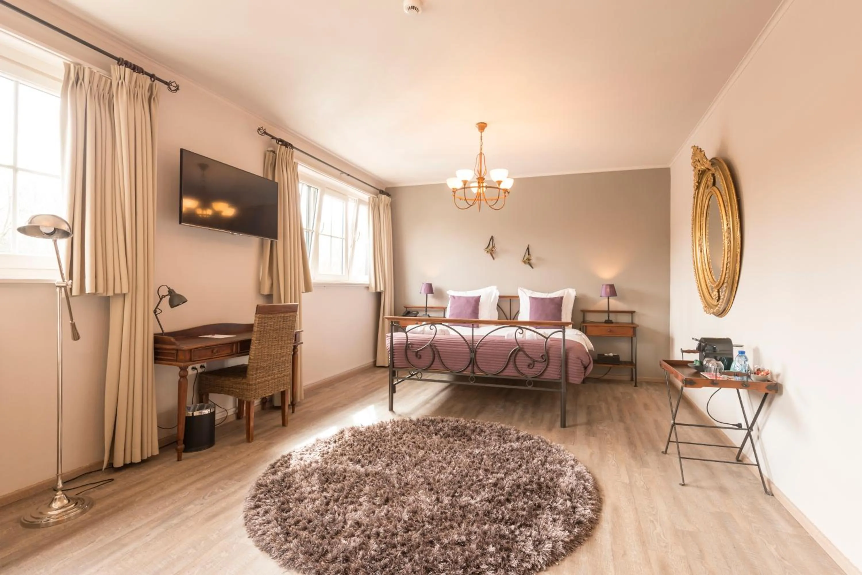 Bed in Charmehotel Klokkenhof