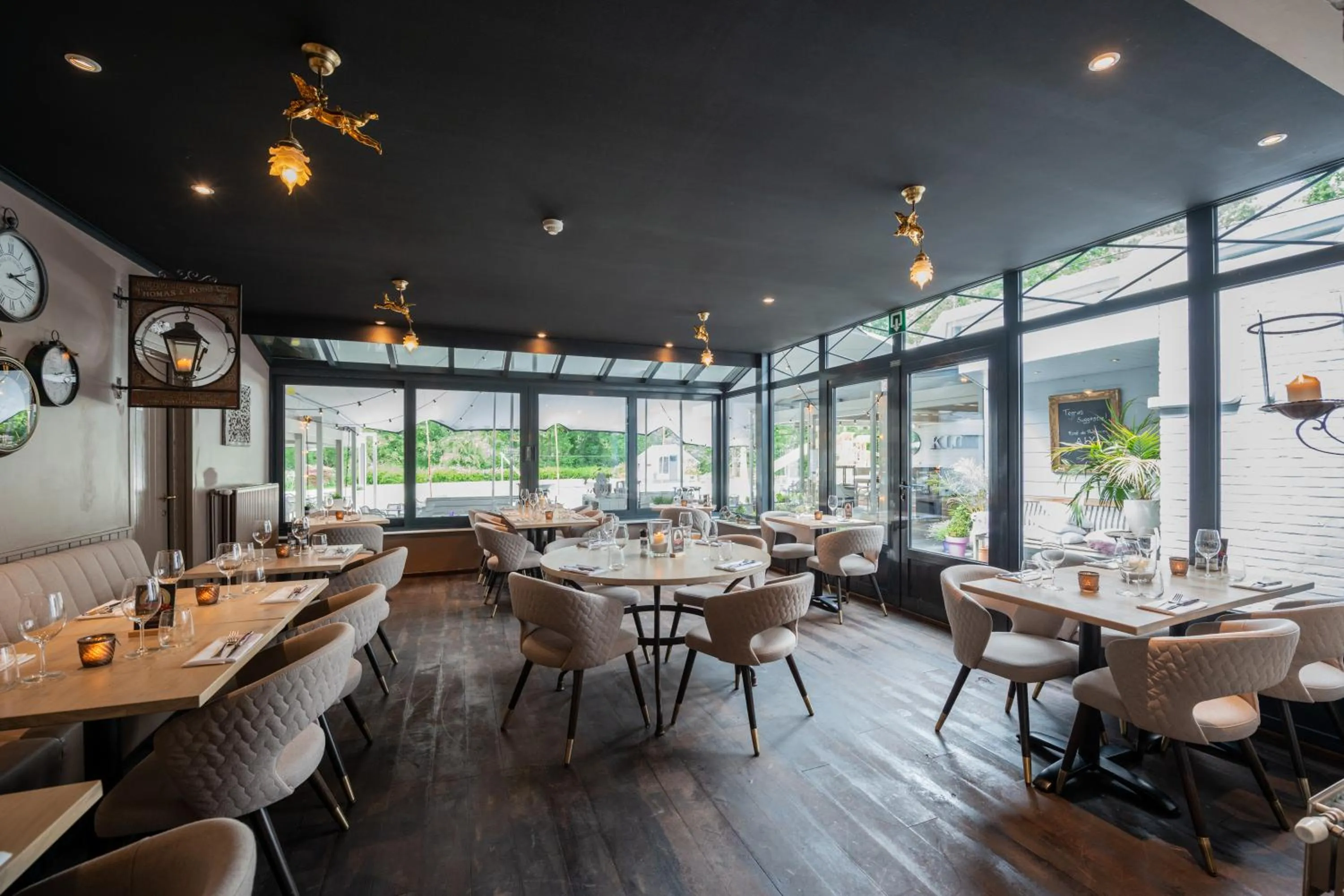 Restaurant/places to eat in Charmehotel Klokkenhof