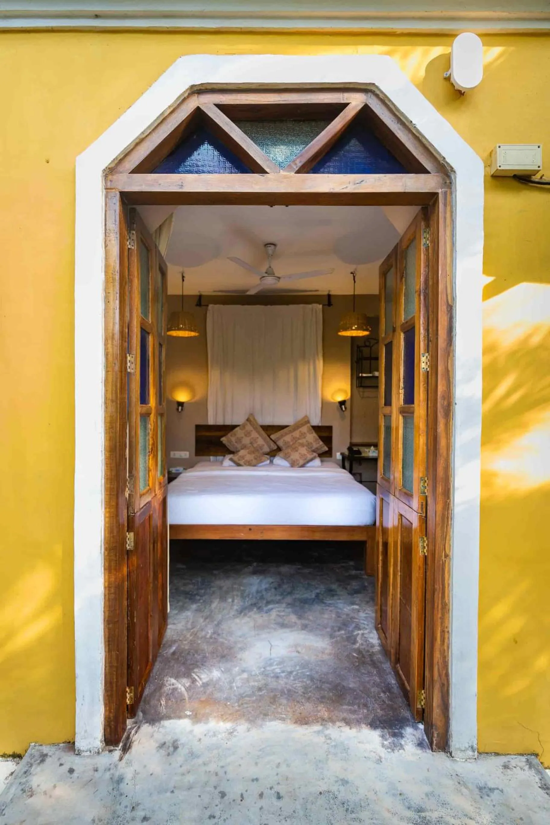 Balcony/Terrace, Bed in Fiesta Beach Resort