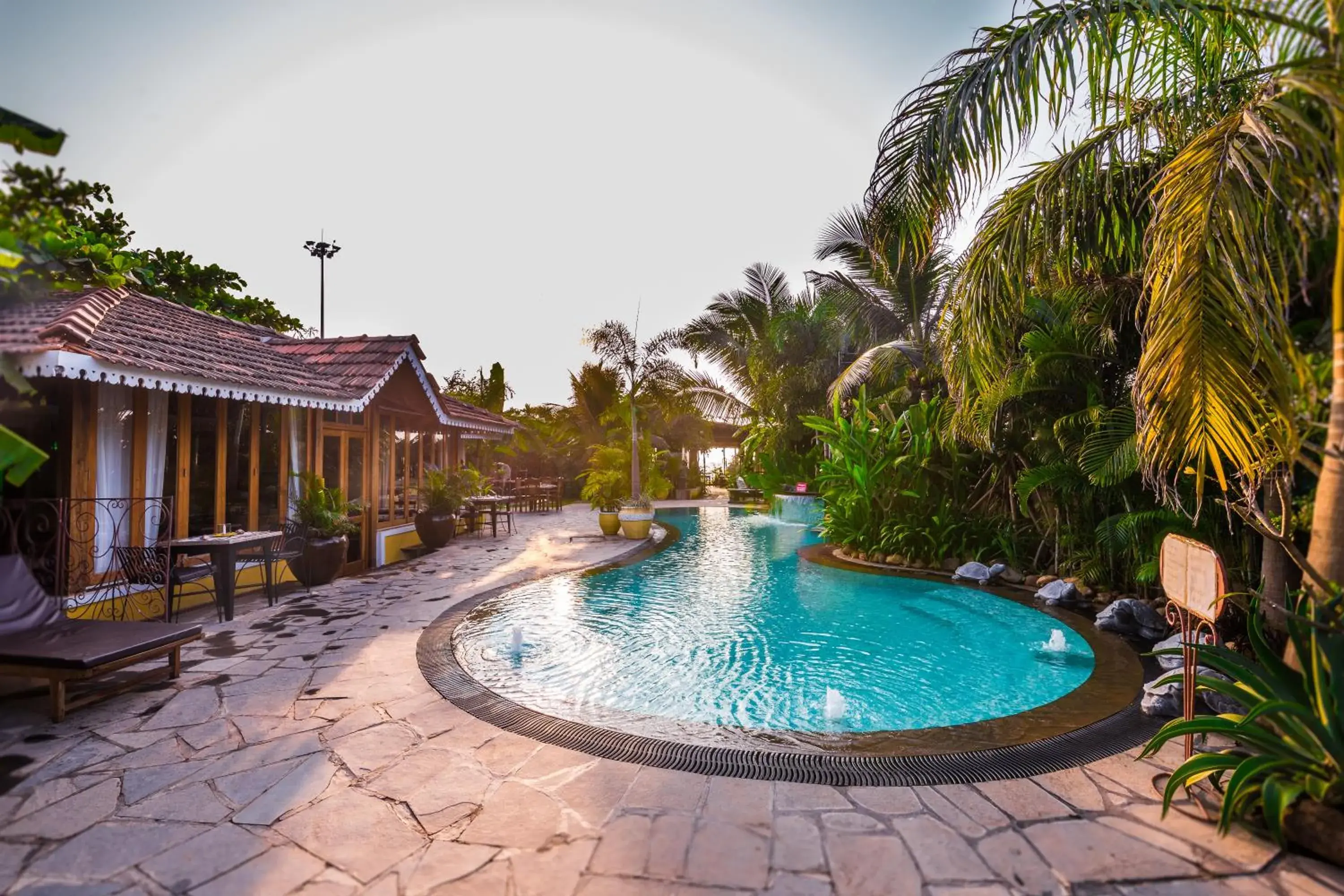 Swimming pool in Fiesta Beach Resort Swimming pool in Fiesta Beach Resort