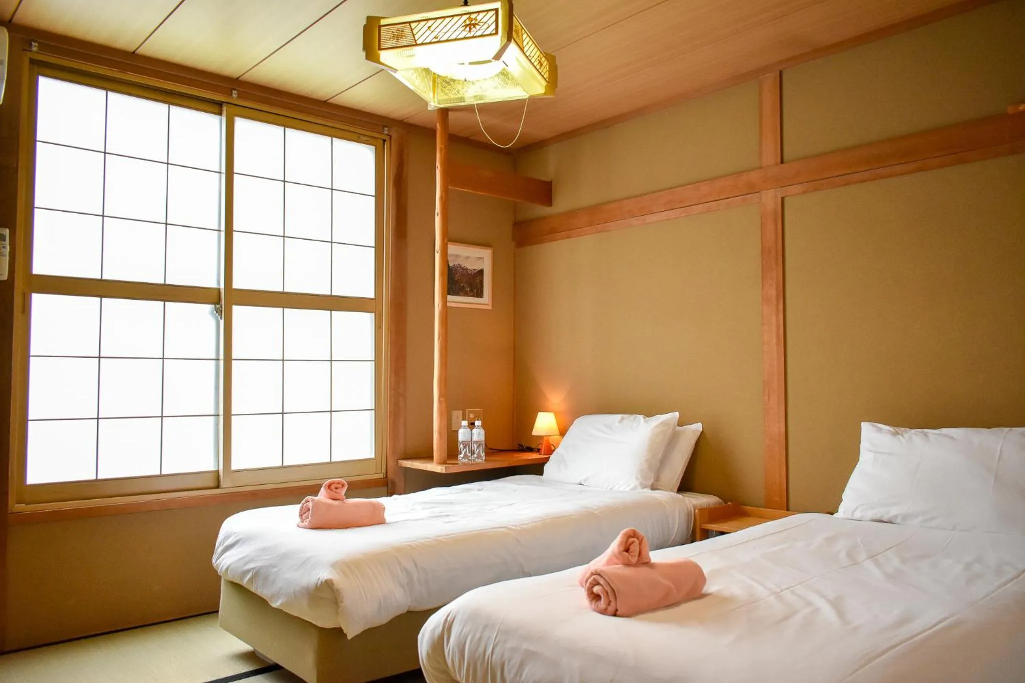 Bed in Asuka Lodge