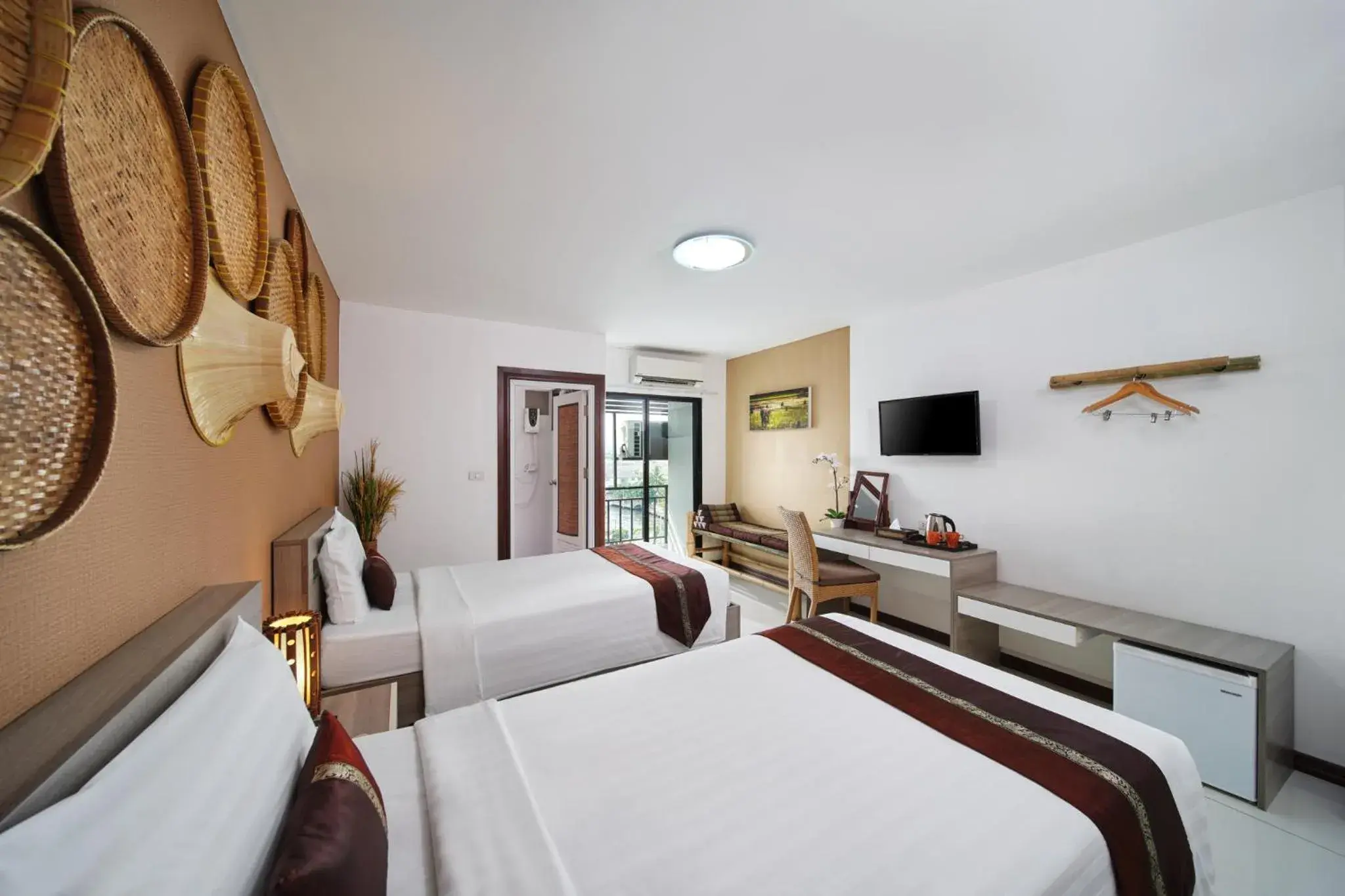 Bed in Baan Thai Boutique Bed in Baan Thai Boutique