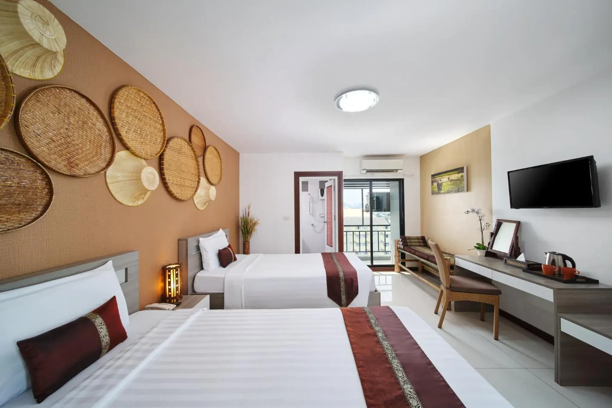 Bed in Baan Thai Boutique Bed in Baan Thai Boutique