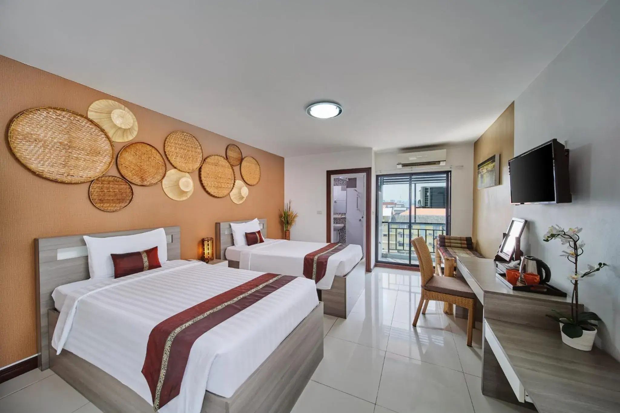 Bed in Baan Thai Boutique Bed in Baan Thai Boutique