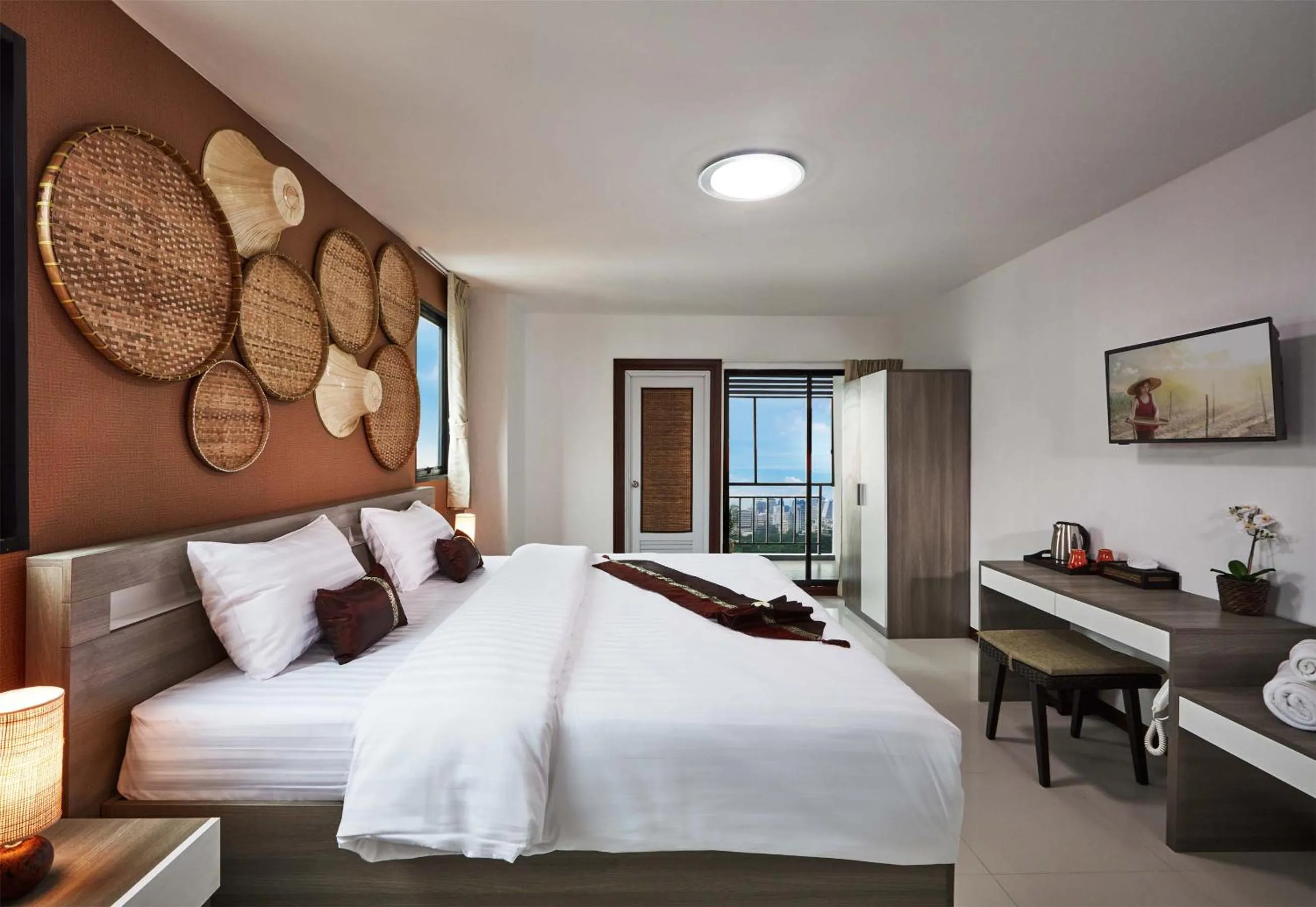 TV and multimedia, Bed in Baan Thai Boutique