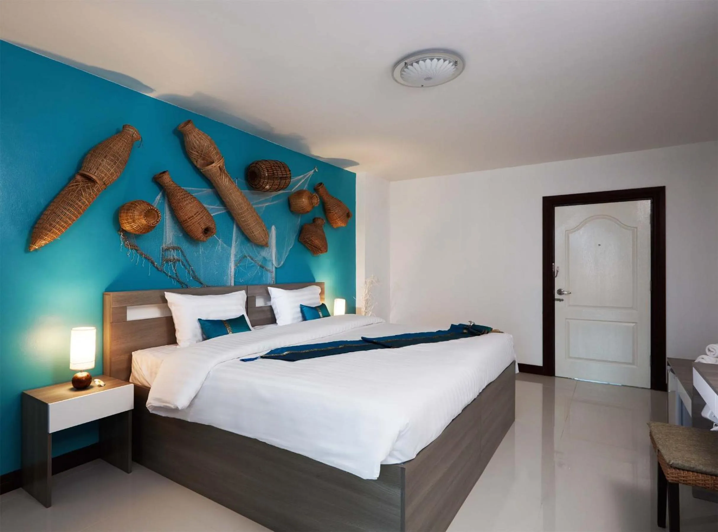 Decorative detail, Bed in Baan Thai Boutique