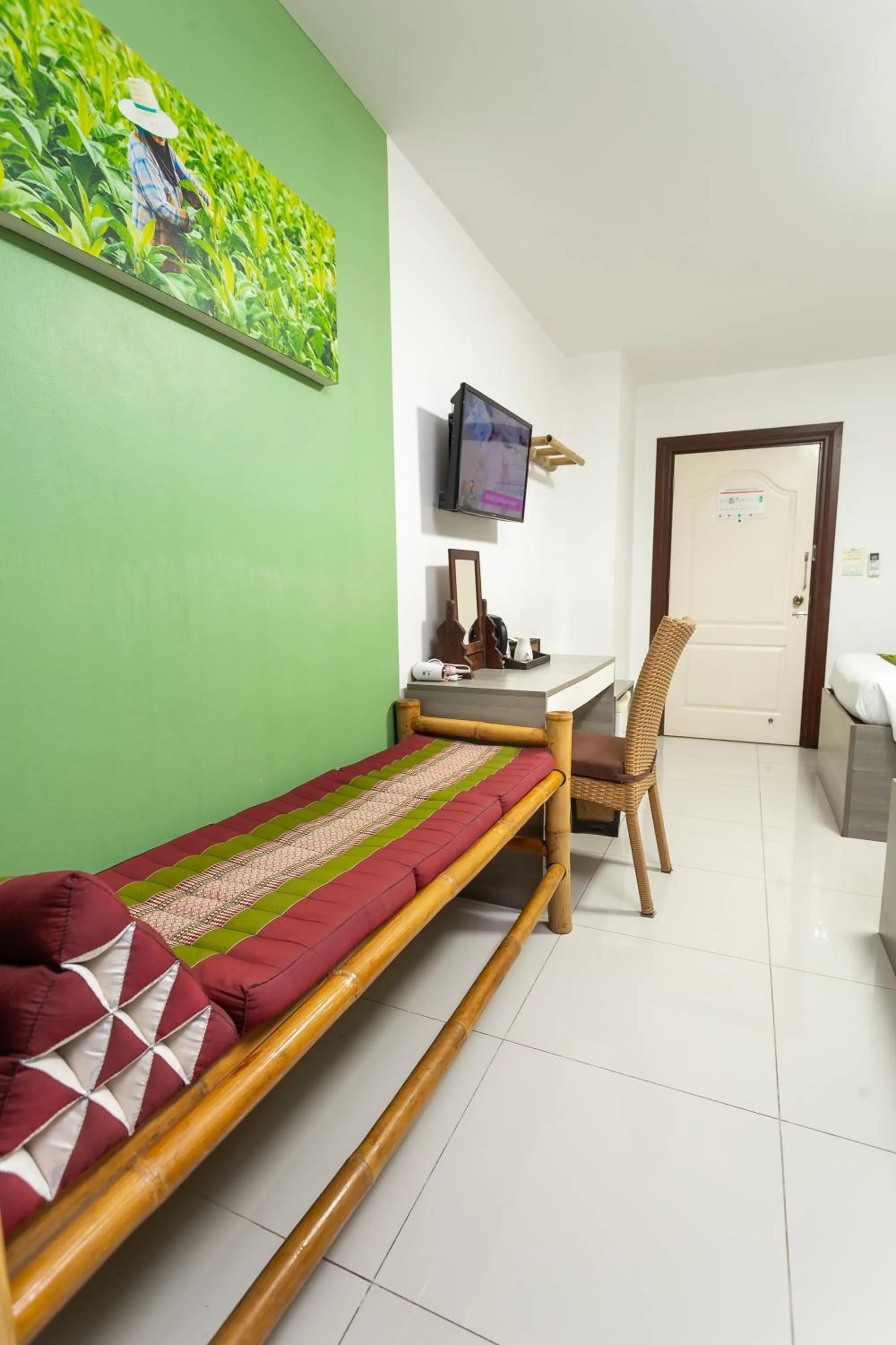 Seating area, Bed in Baan Thai Boutique