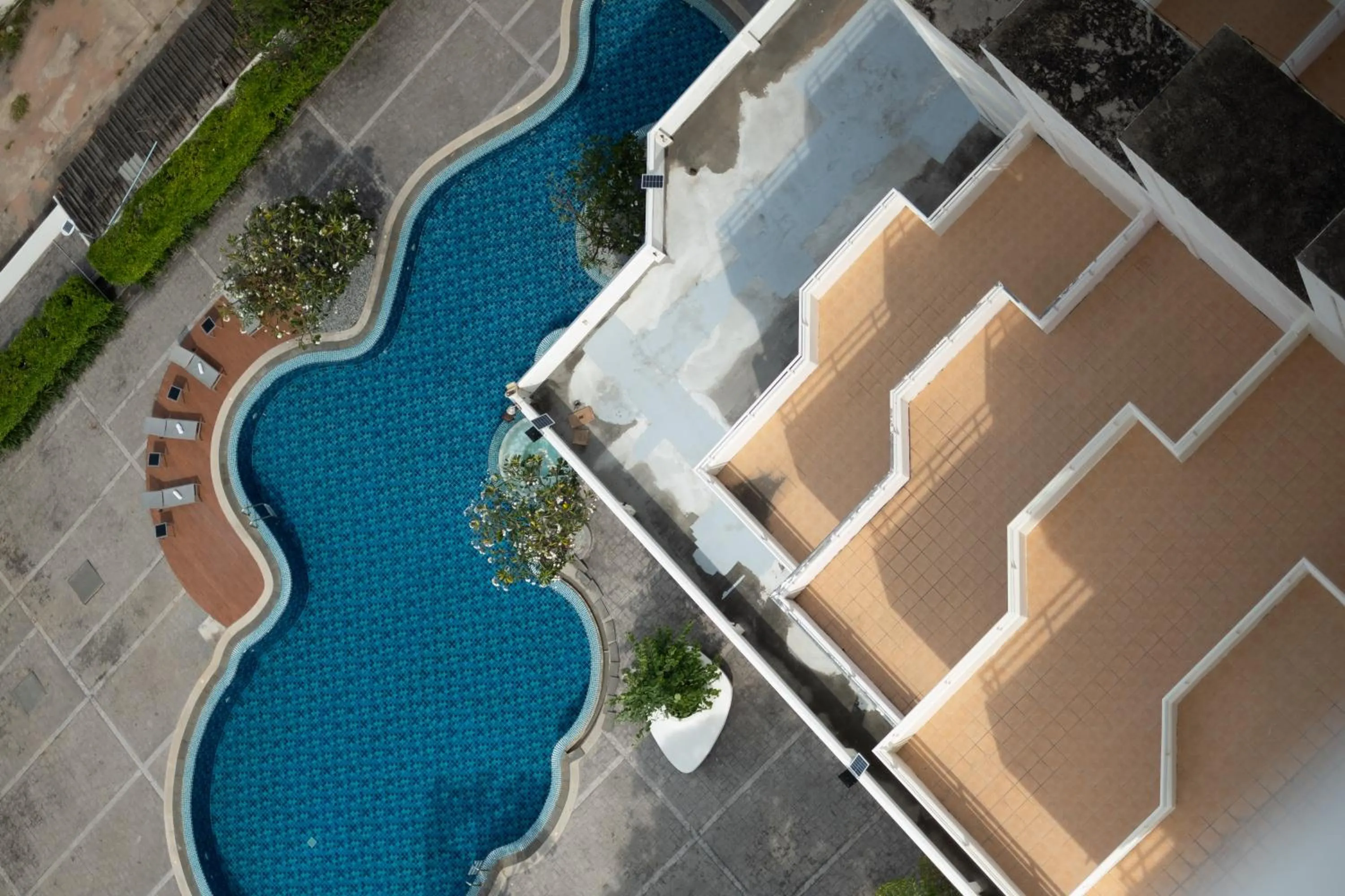 Pool view in Welcome Jomtien Beach Hotel
