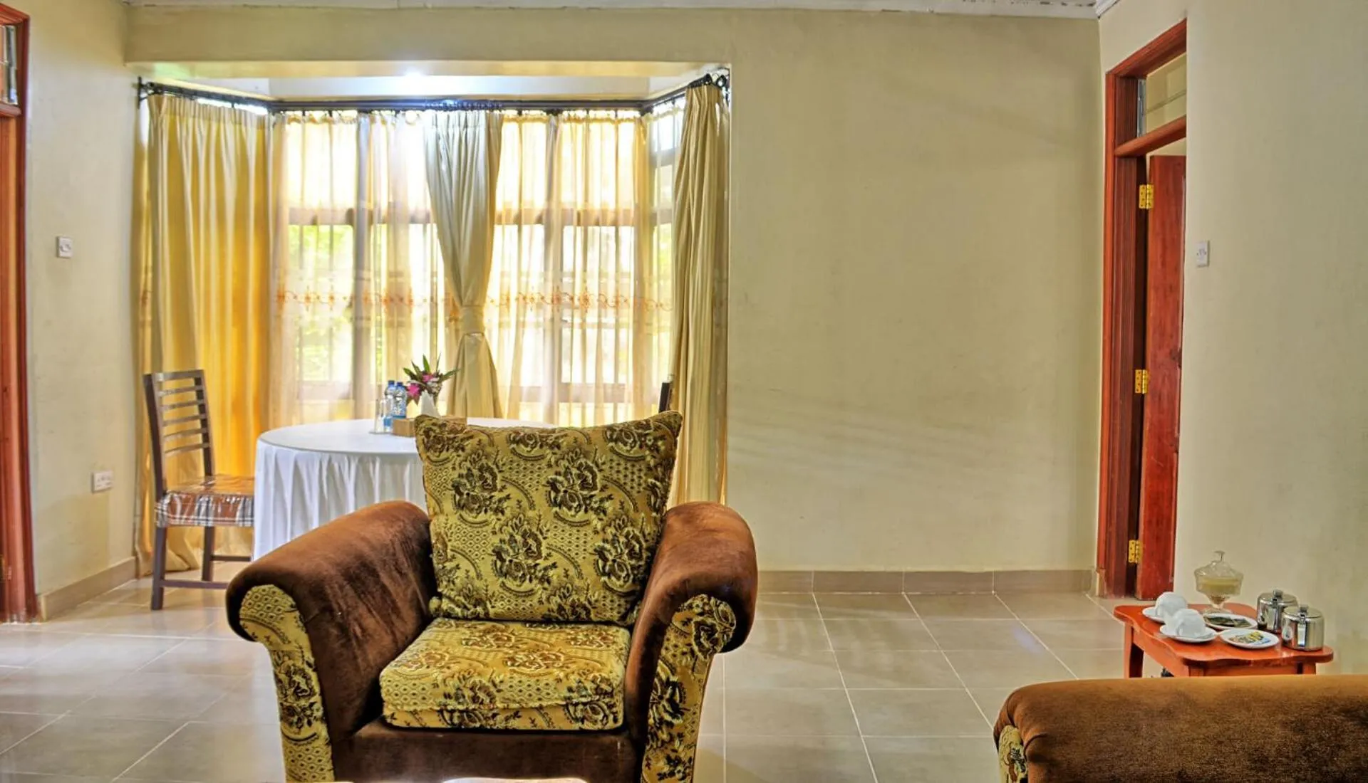 Seating area in Itibo Resort