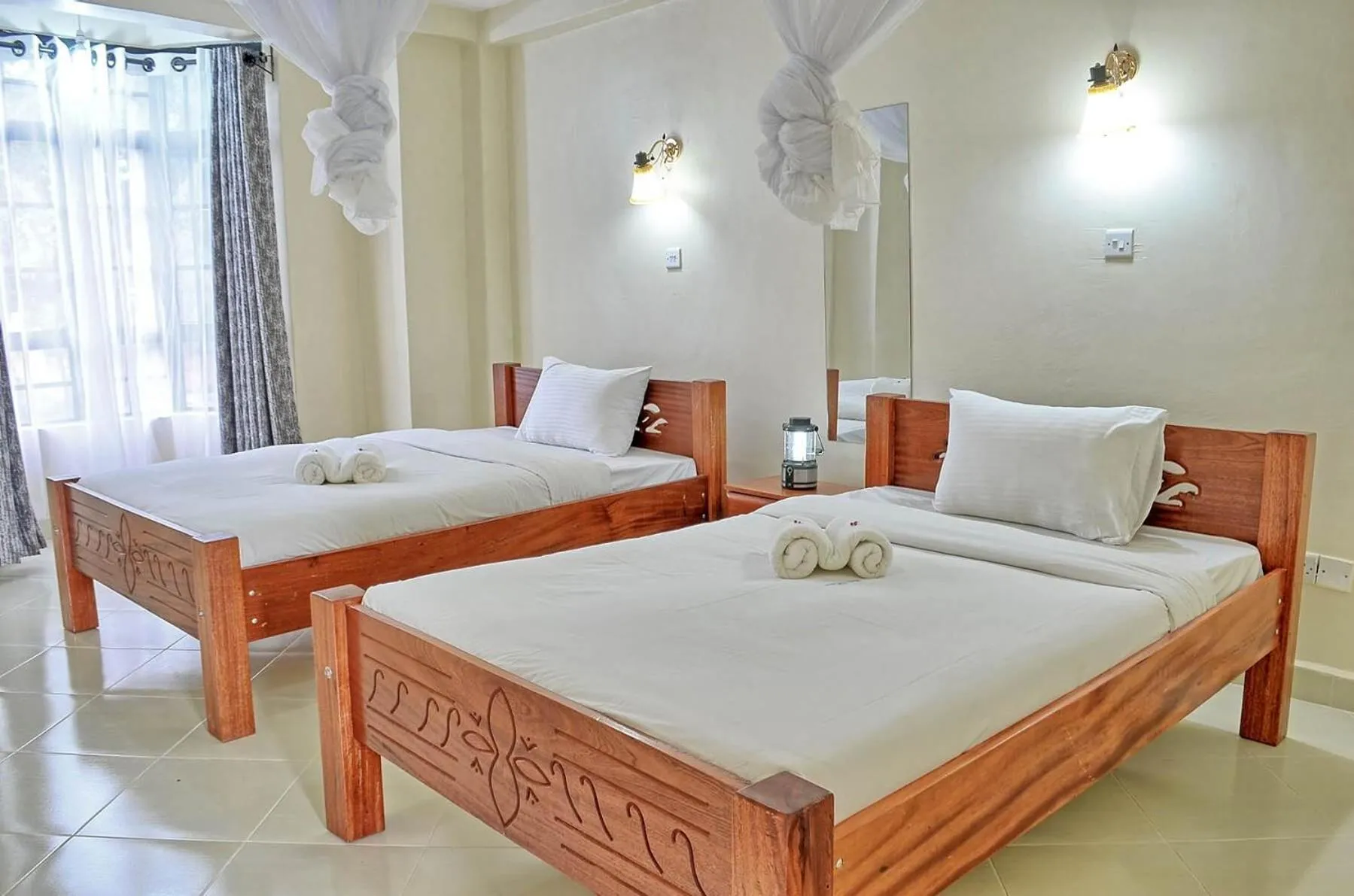 Bed in Itibo Resort