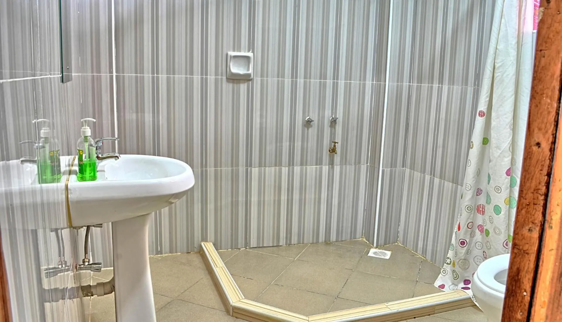 Shower in Itibo Resort