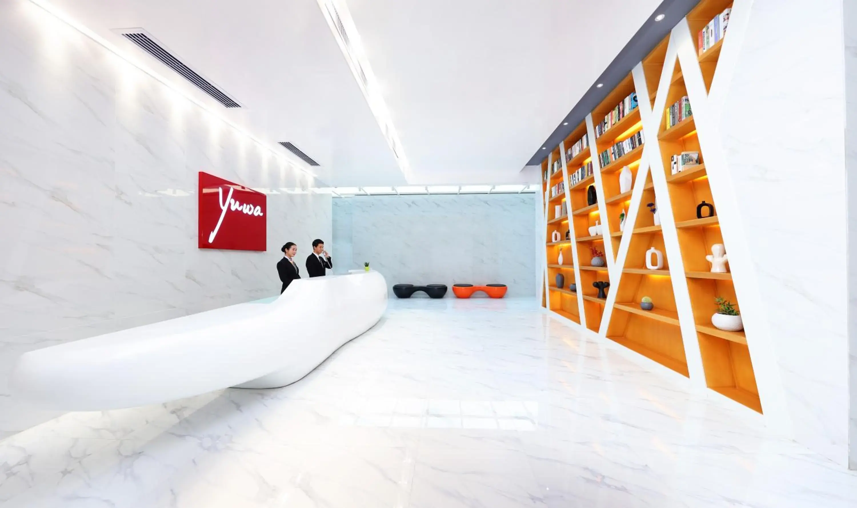 Lobby or reception, Bed in Yuwa Serviced Residence Lobby or reception, Bed in Yuwa Serviced Residence