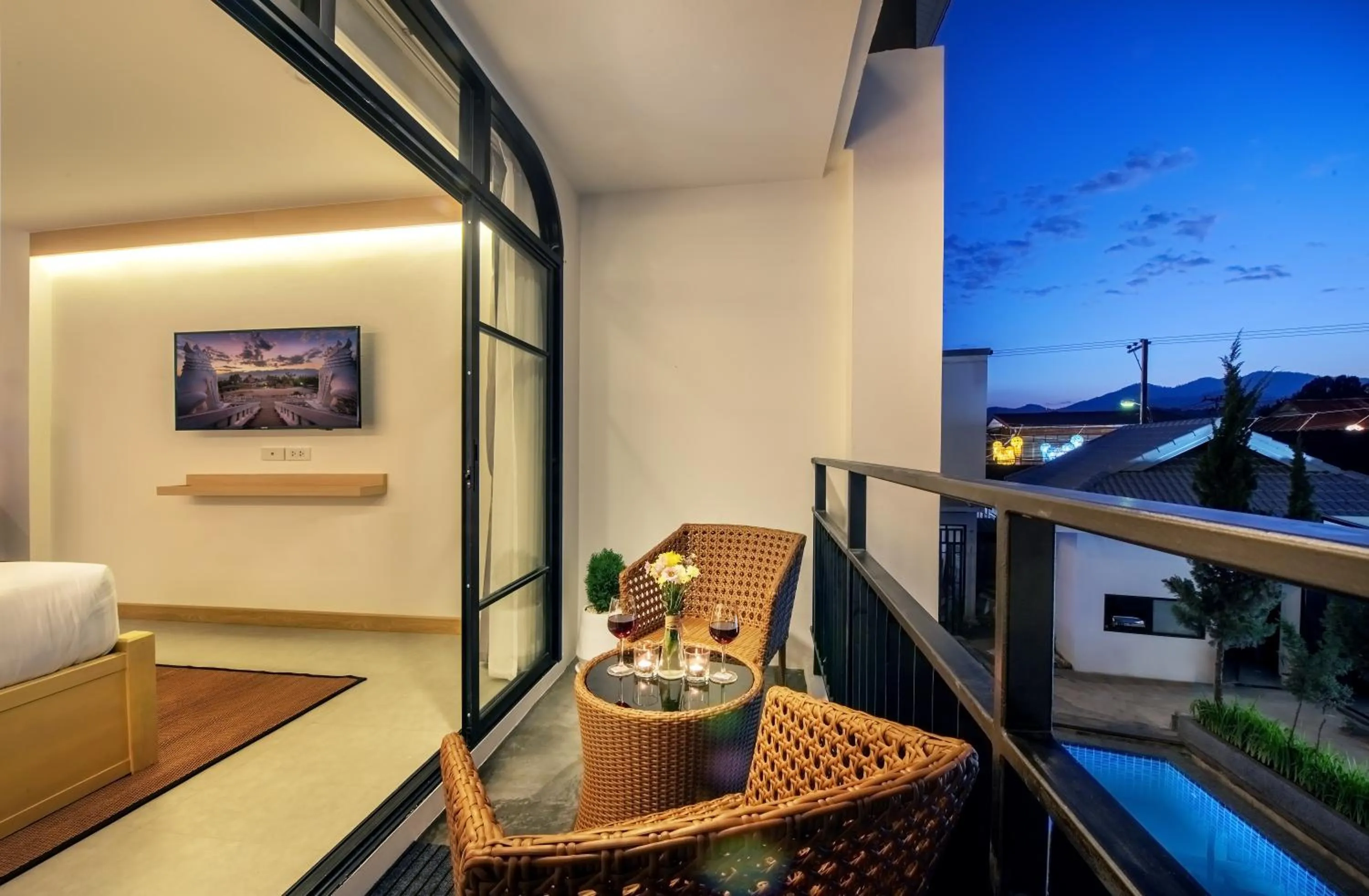 View (from property/room) in Ai Pai Hotel - 50m to Pai Walking Street & Night Market