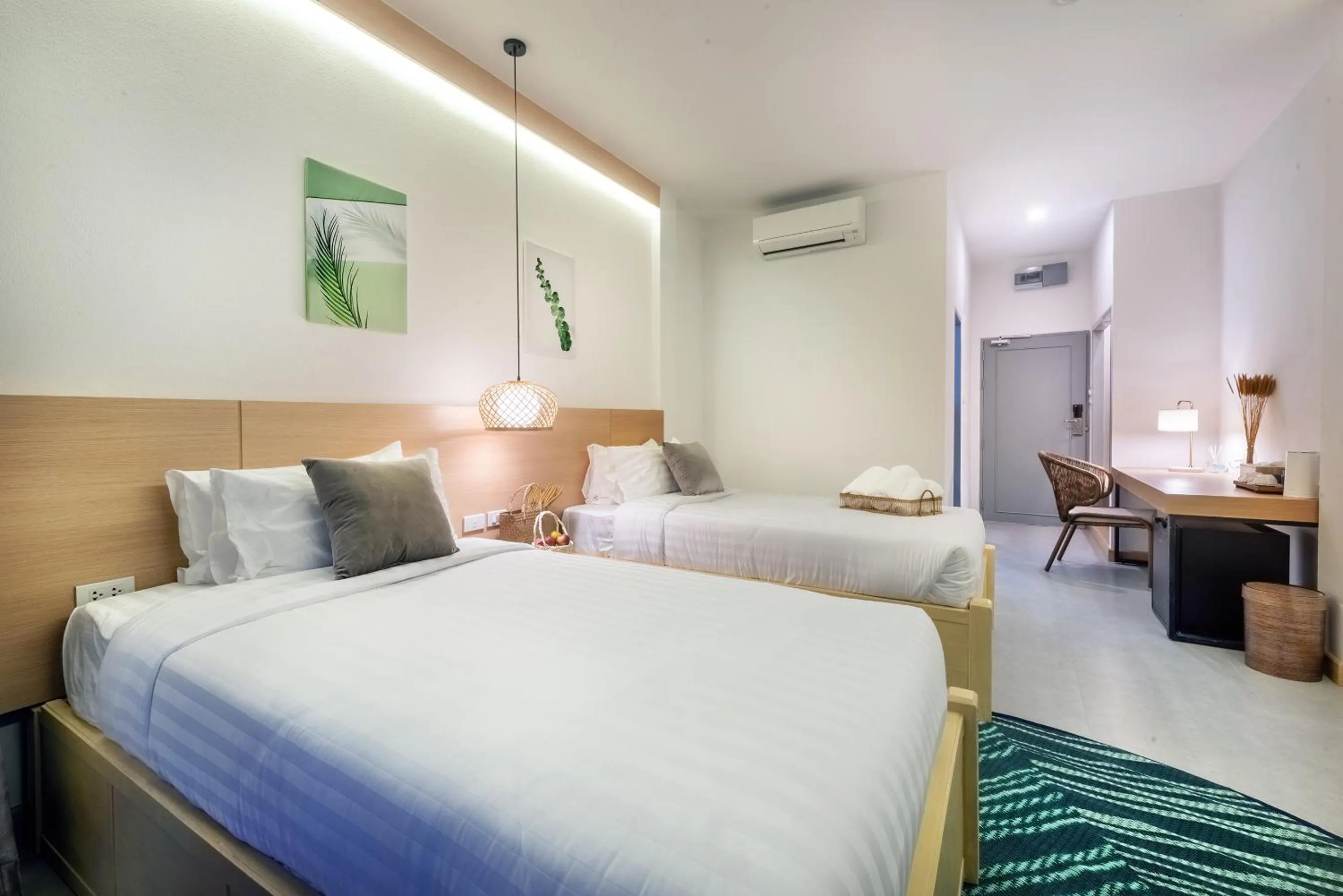 Bed in Ai Pai Hotel - 50m to Pai Walking Street & Night Market