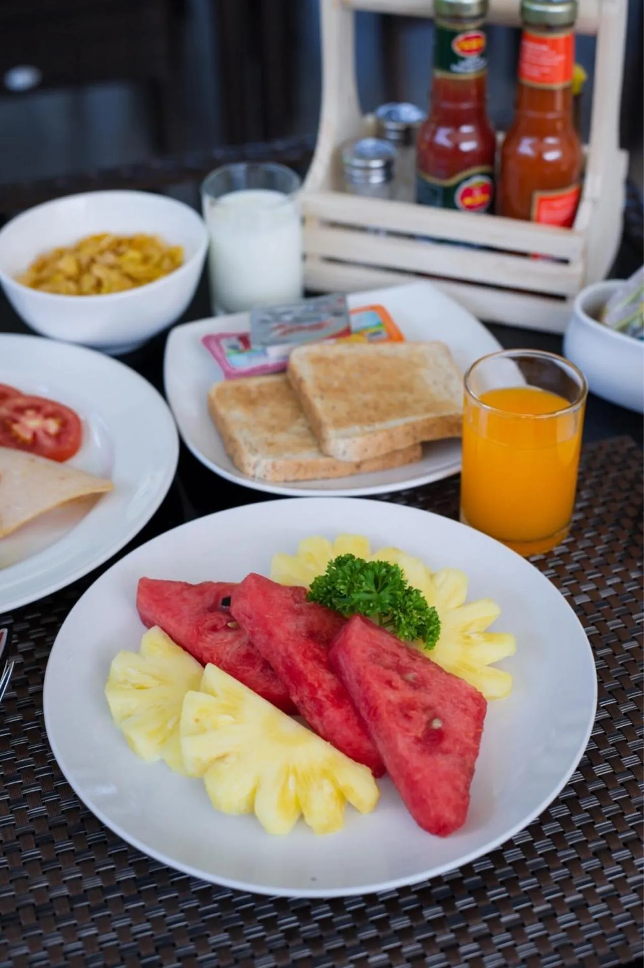 American breakfast in Pumeria Resort Phuket - SHA Plus