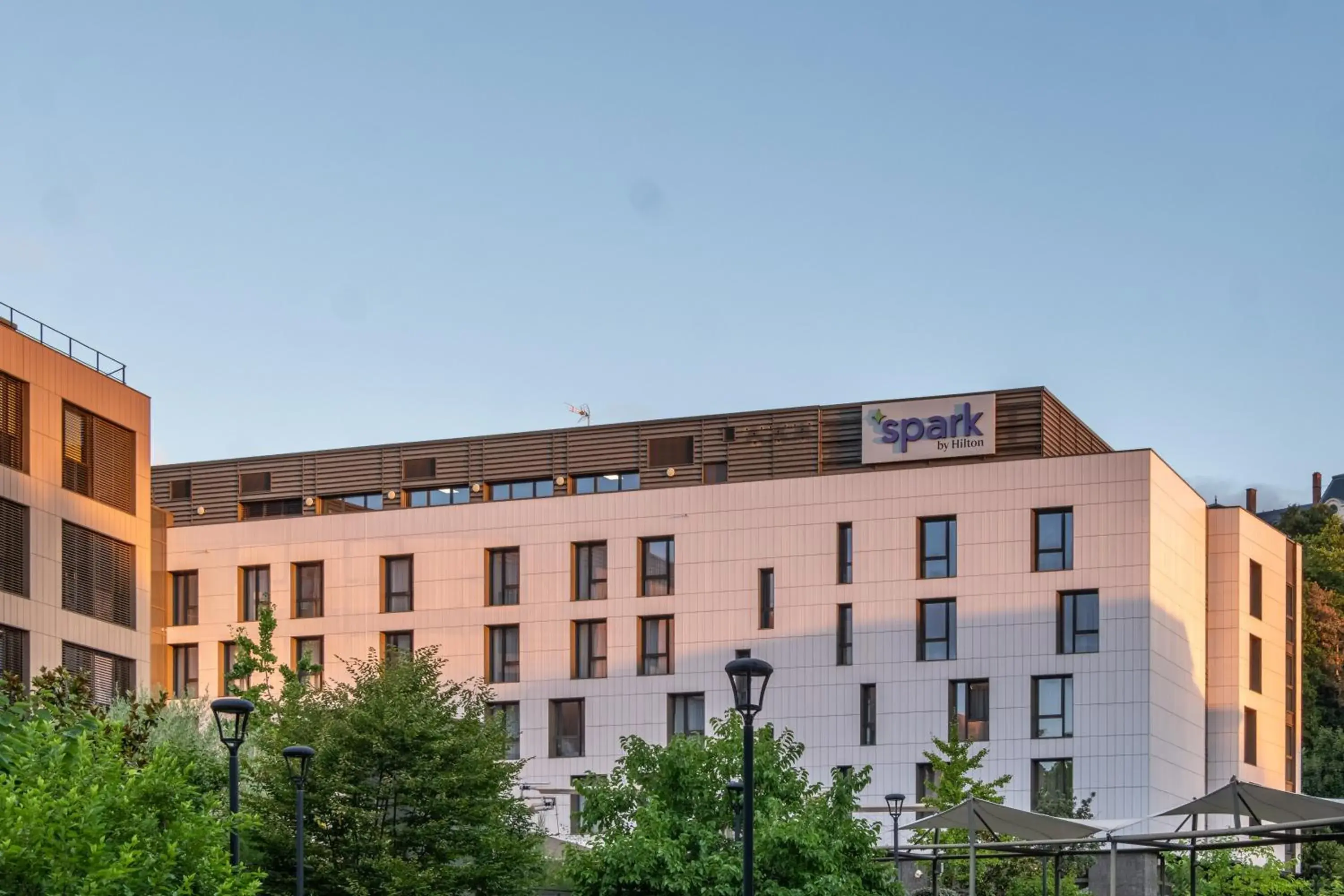 Facade/entrance in Spark by Hilton Lyon Park Saone Facade/entrance in Spark by Hilton Lyon Park Saone