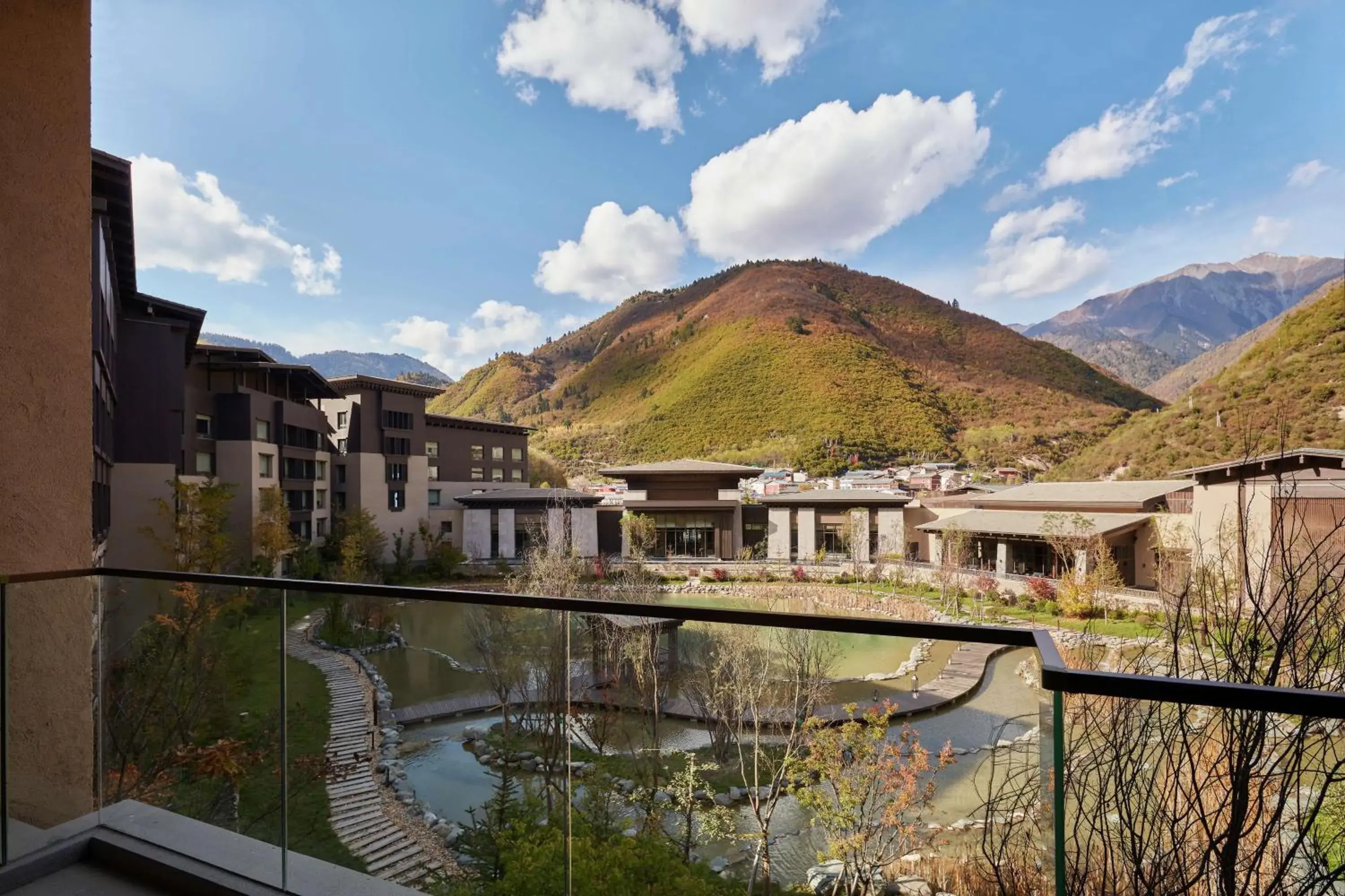 View (from property/room) in Hilton Jiuzhaigou Resort View (from property/room) in Hilton Jiuzhaigou Resort