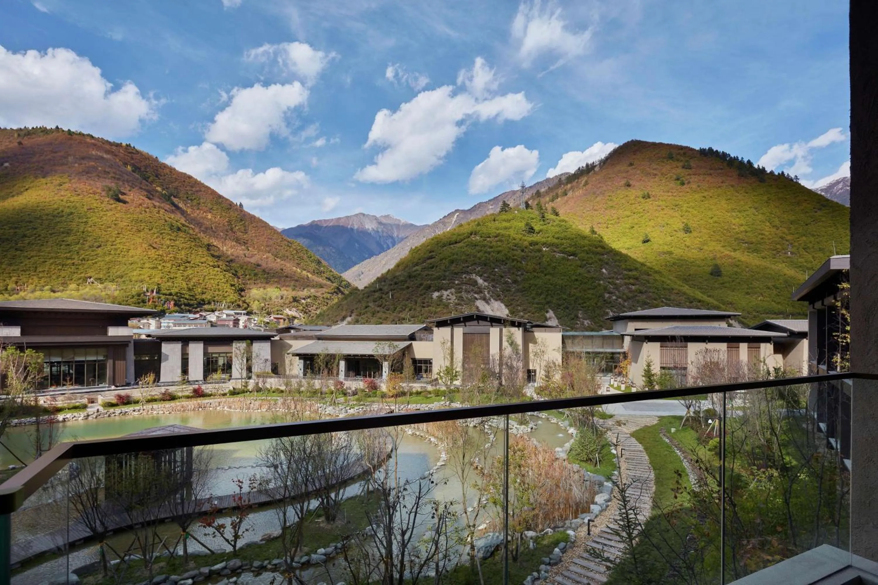 View (from property/room) in Hilton Jiuzhaigou Resort