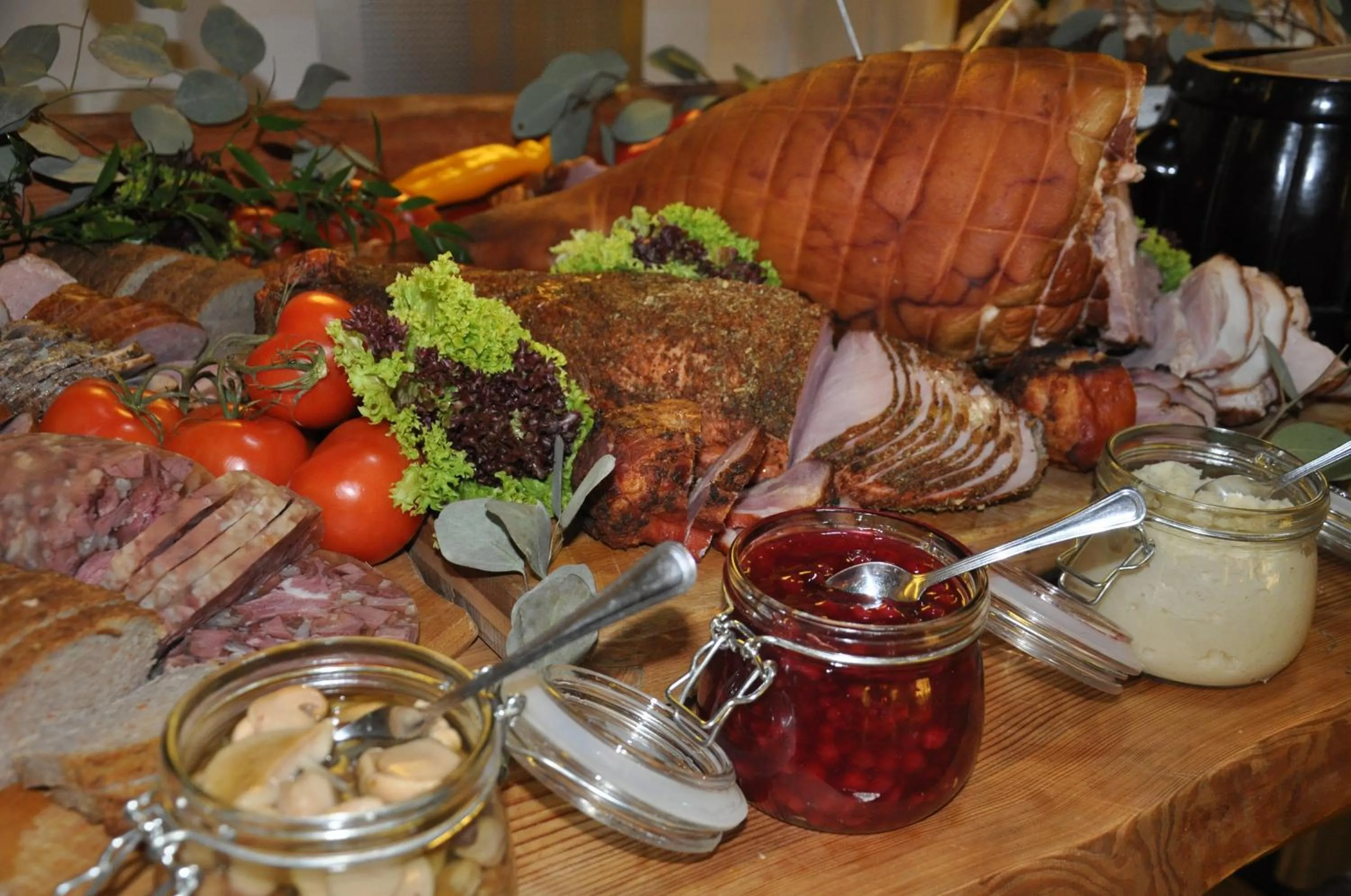 Food close-up in Hotel DYMINY