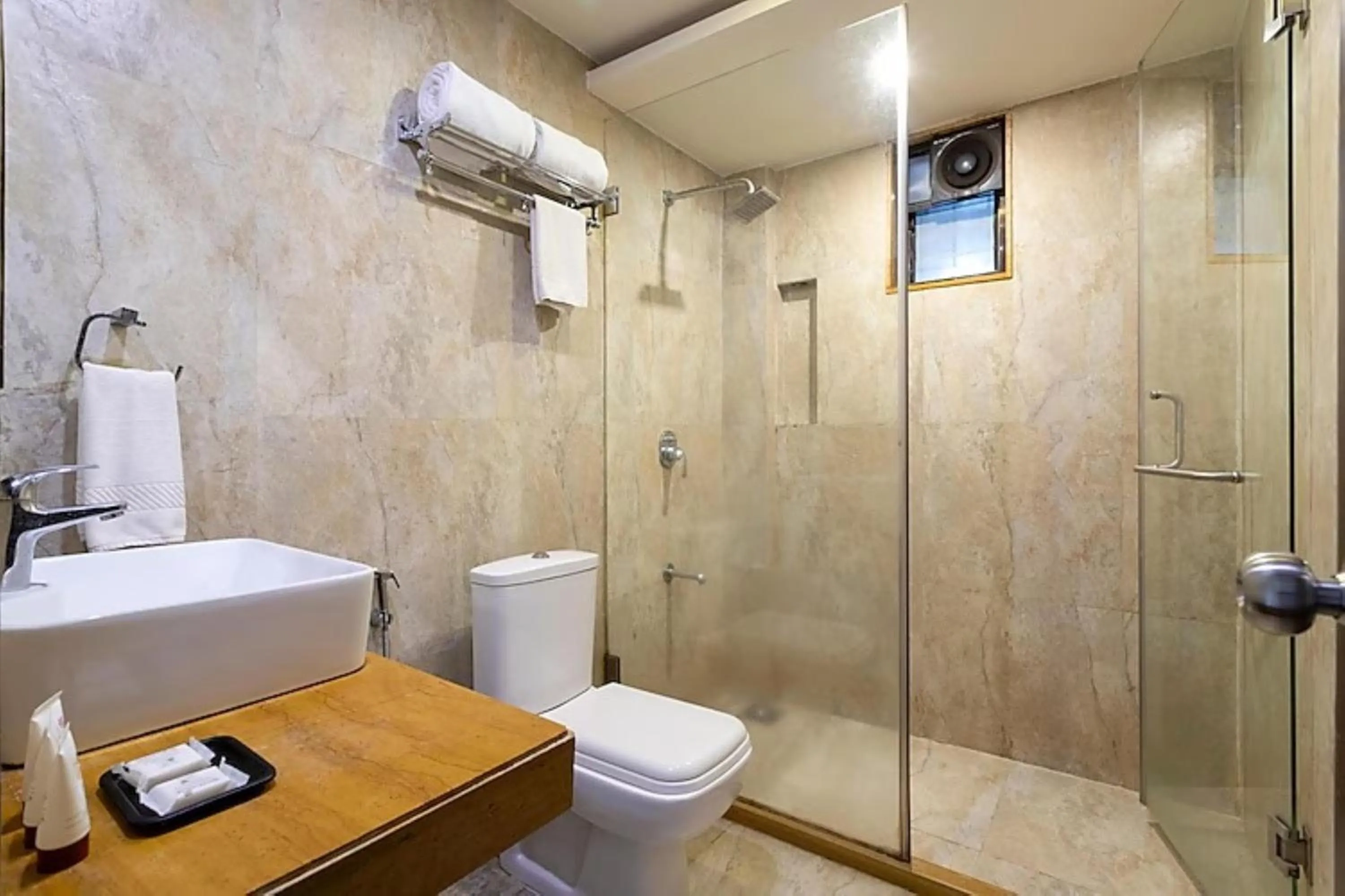 Bathroom in Riva Boutique Apartments