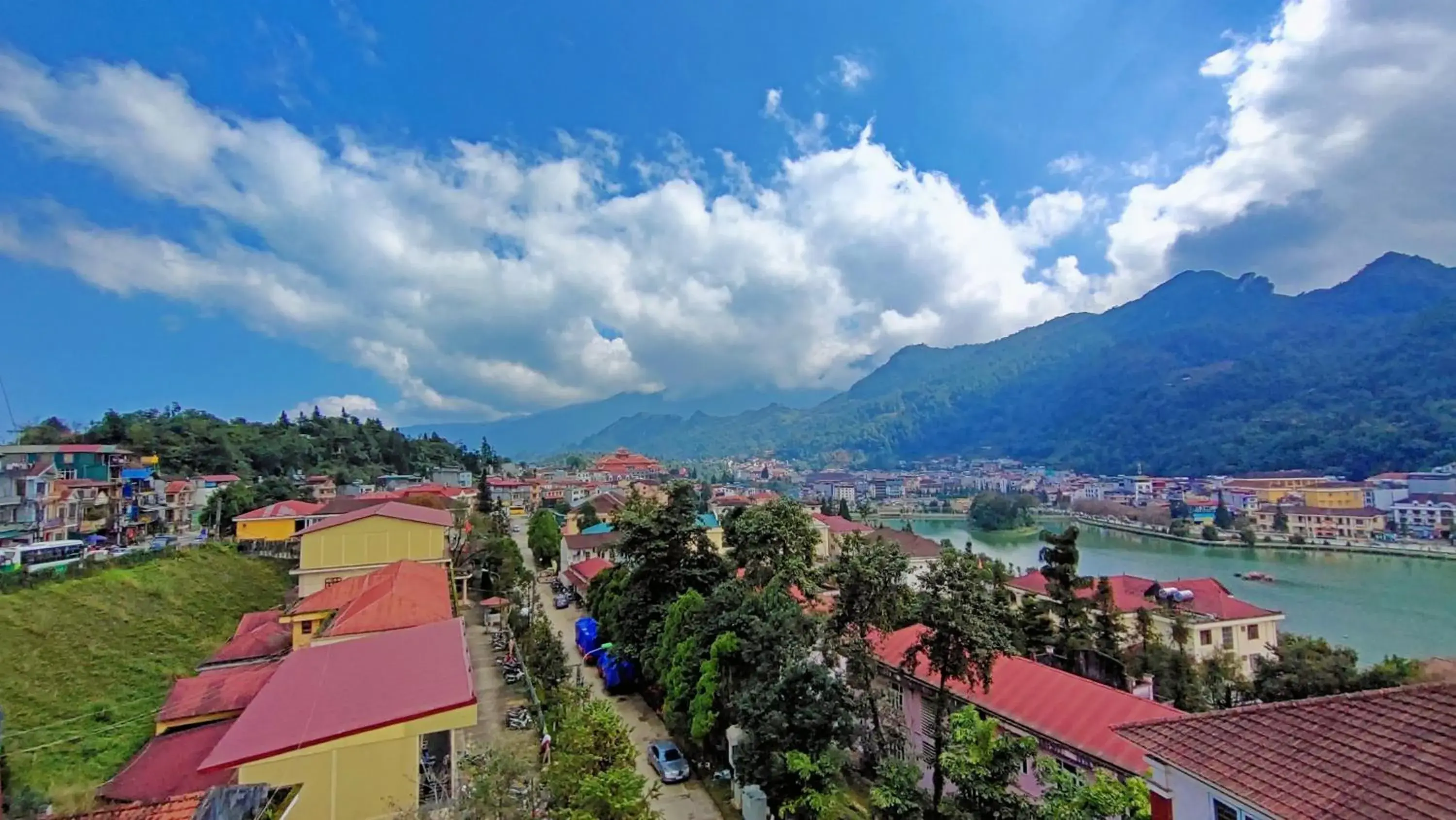 Lake view in Venus Sapa Hostel Lake view in Venus Sapa Hostel