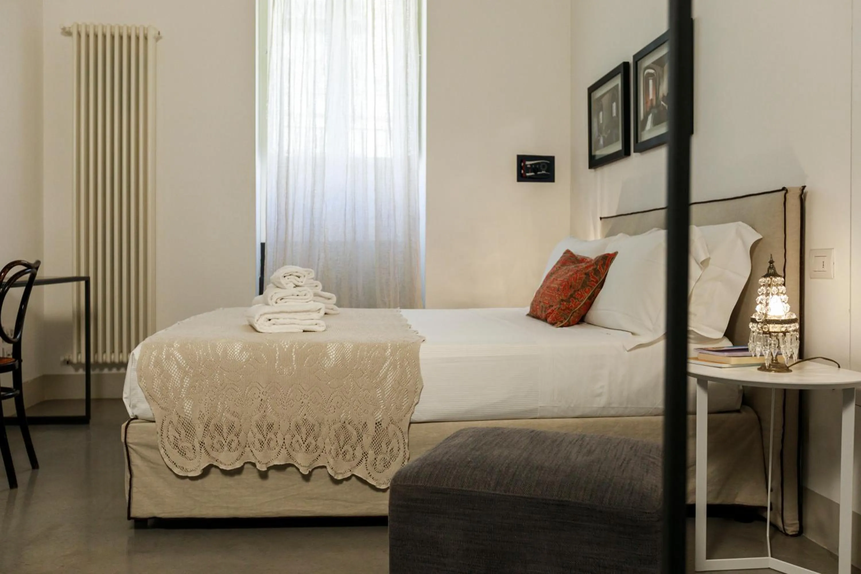 Bed in Embrace Sicily Guest House