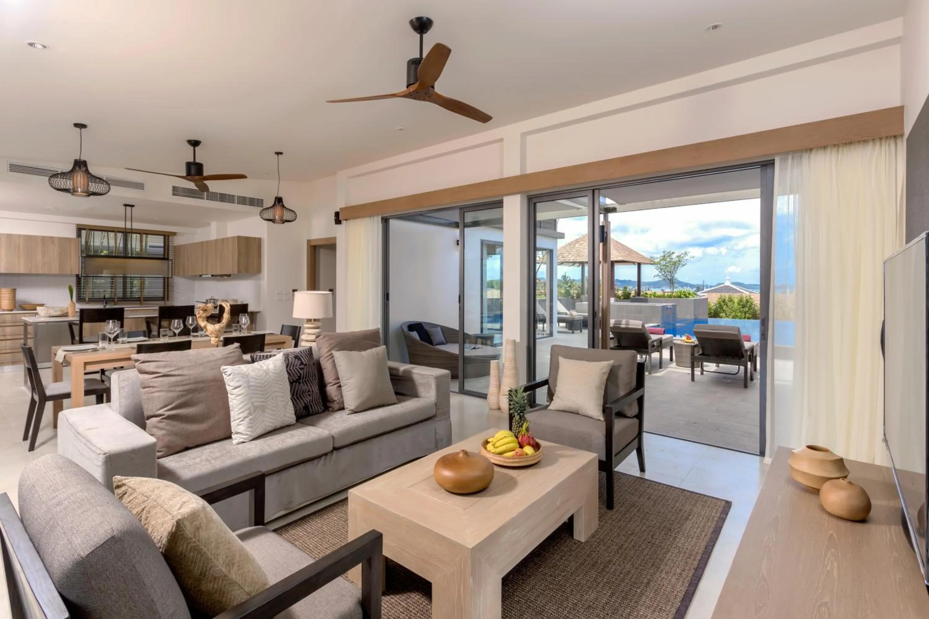 Patio in CASABAY Luxury Pool Villas by STAY