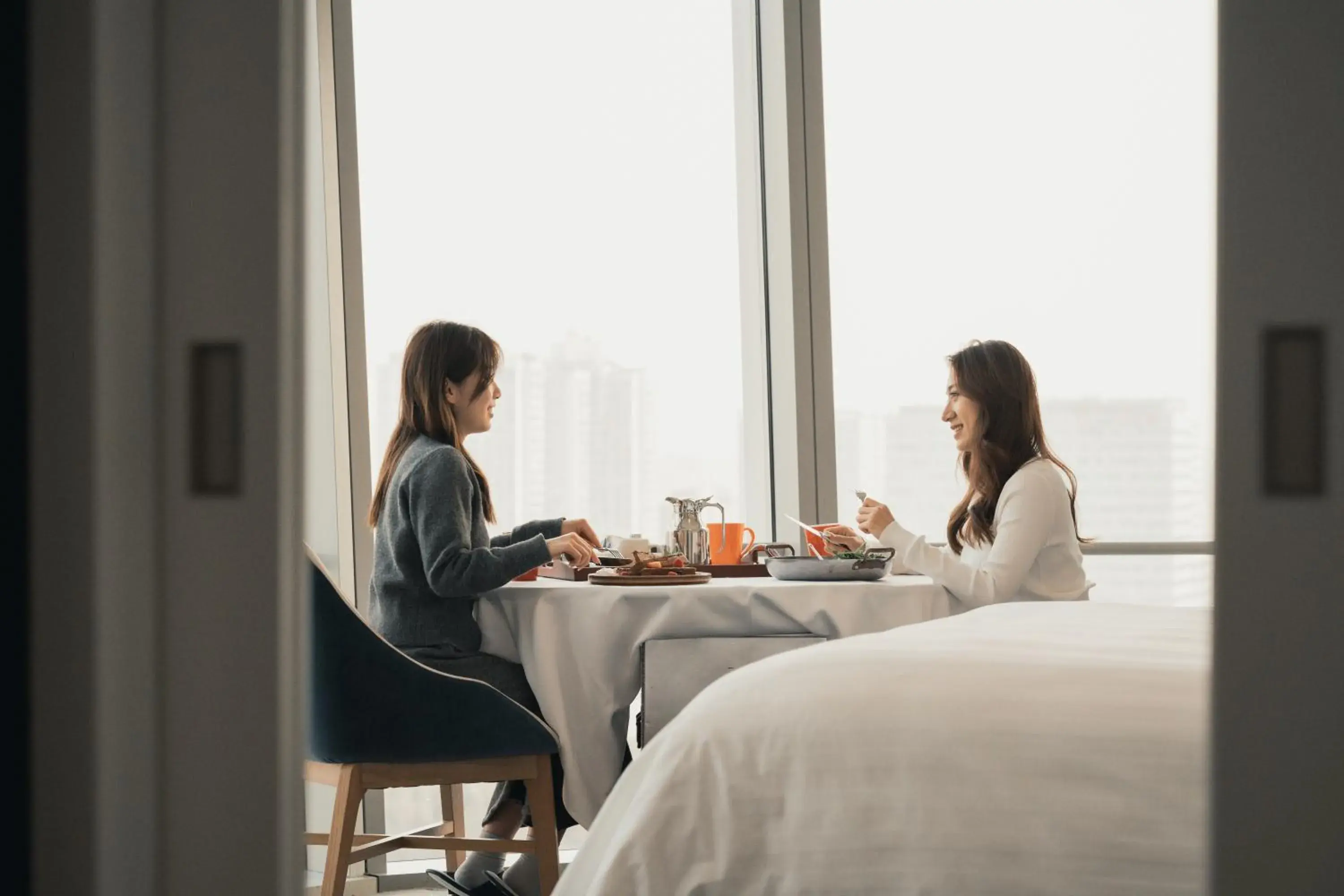 Bed in JEN Beijing by Shangri-La Bed in JEN Beijing by Shangri-La