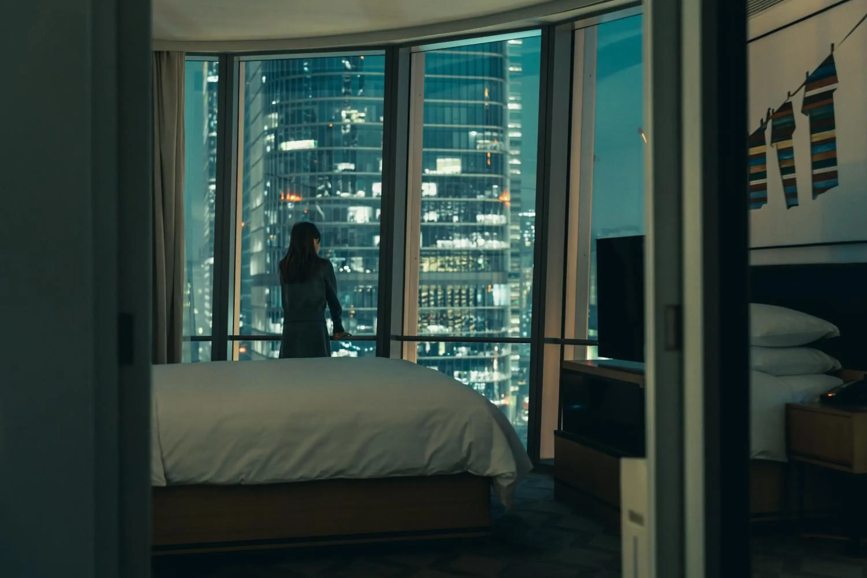 Bed in JEN Beijing by Shangri-La Bed in JEN Beijing by Shangri-La