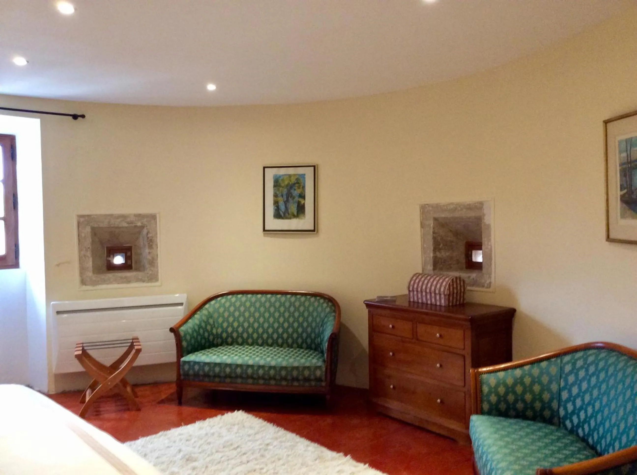 Bedroom in Château de Rousson