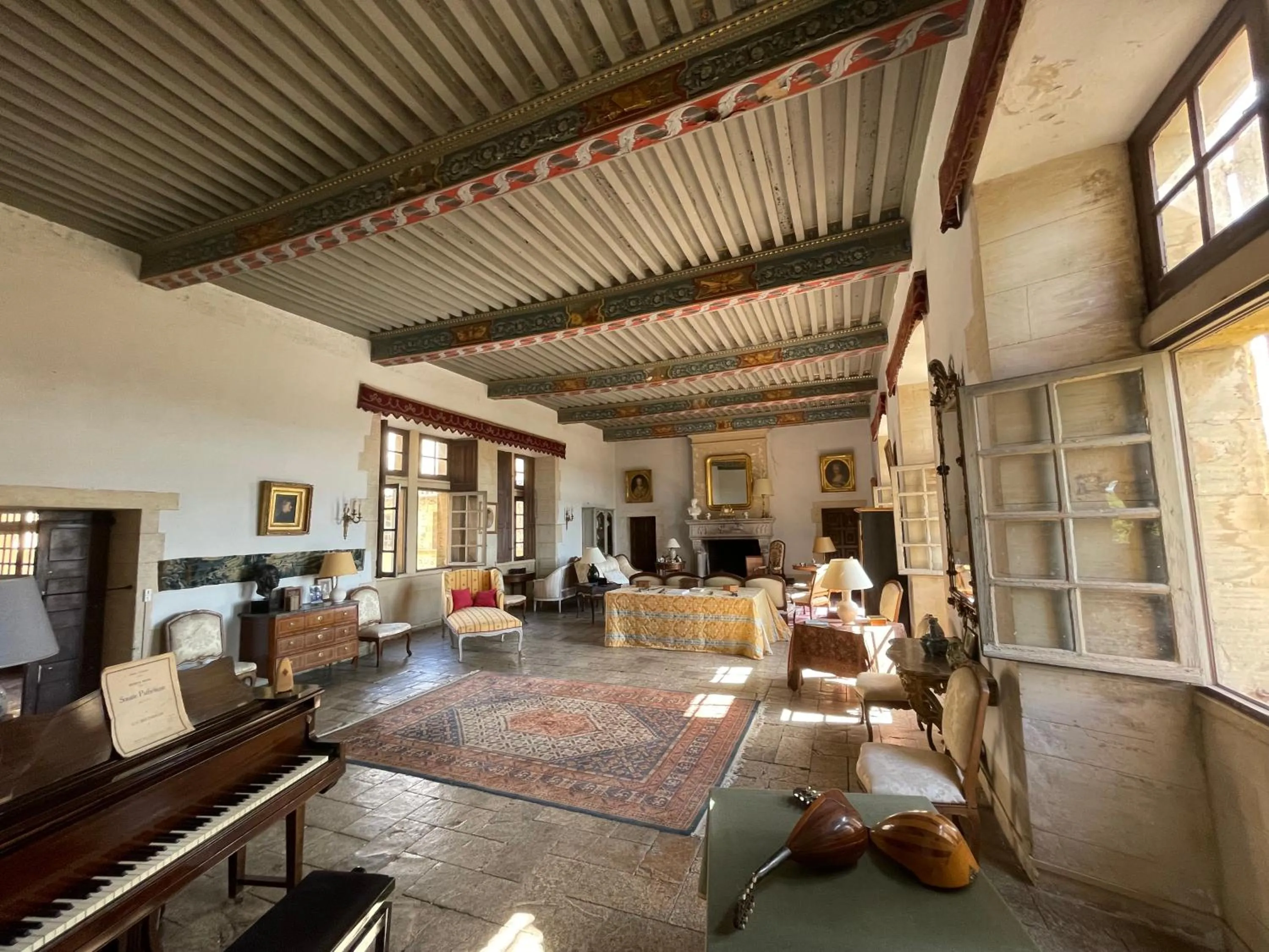 View (from property/room) in Château de Rousson