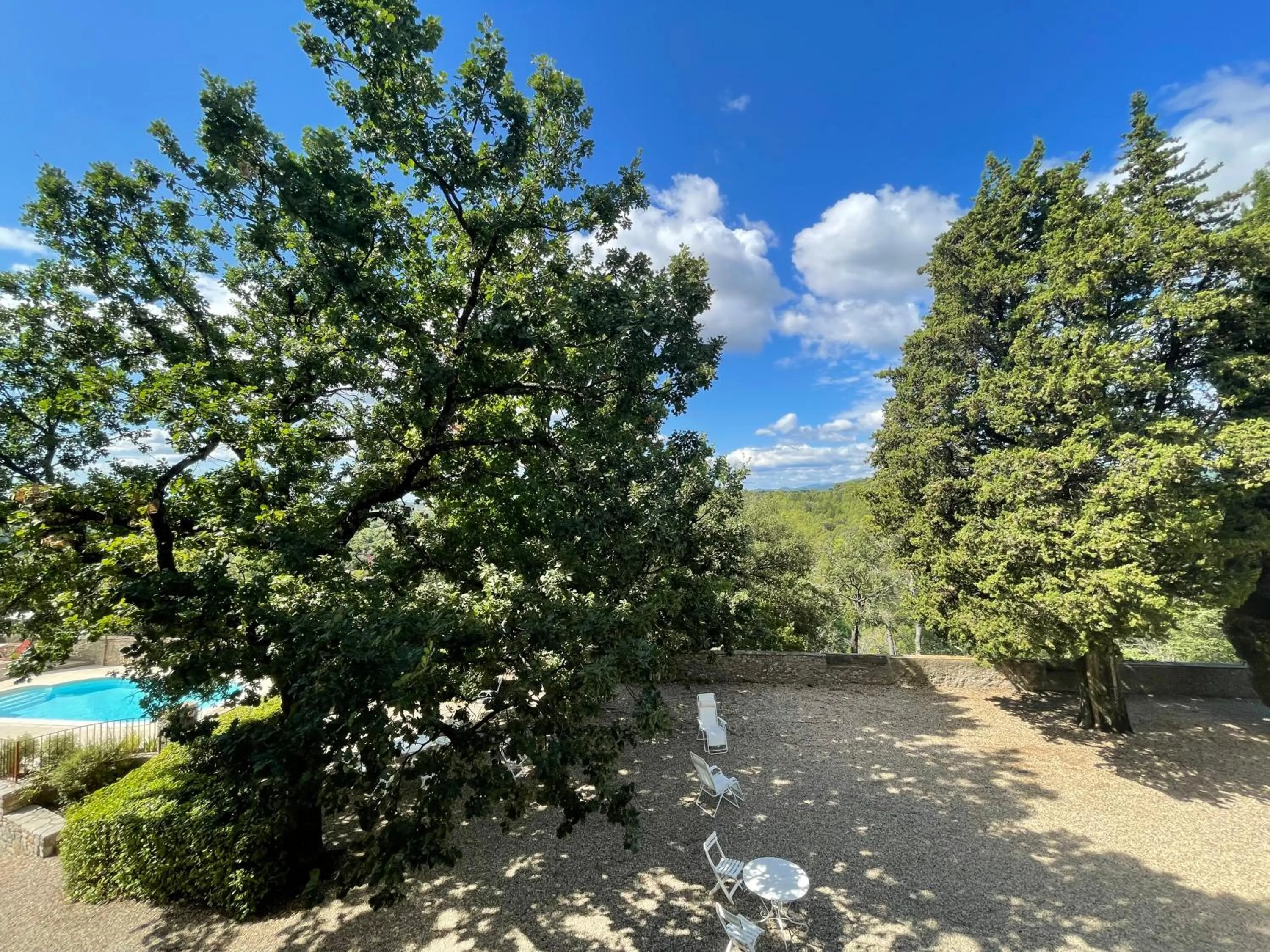 Patio in Château de Rousson