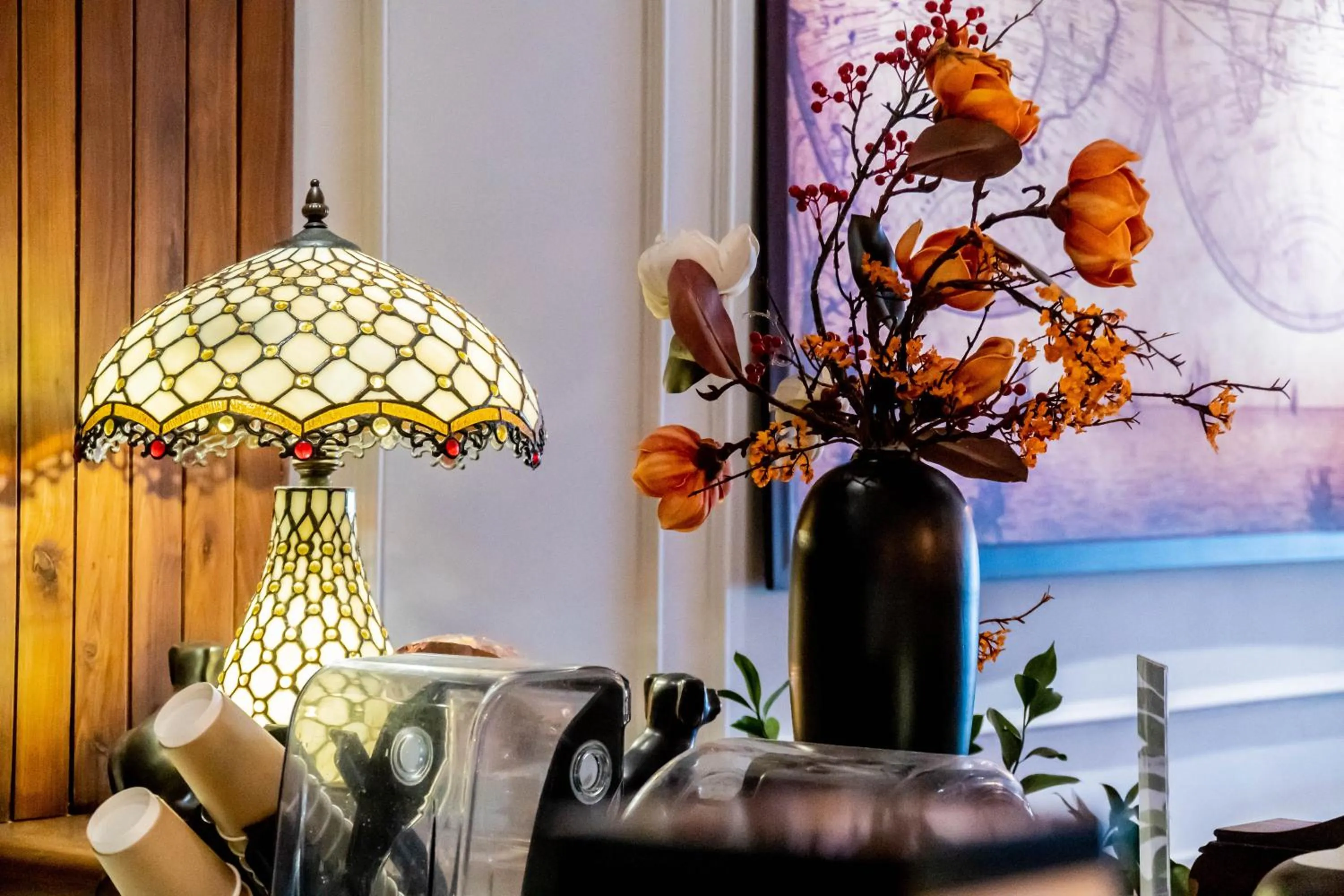 Decorative detail in Di lusso Boutique Hotel Riverside Danang