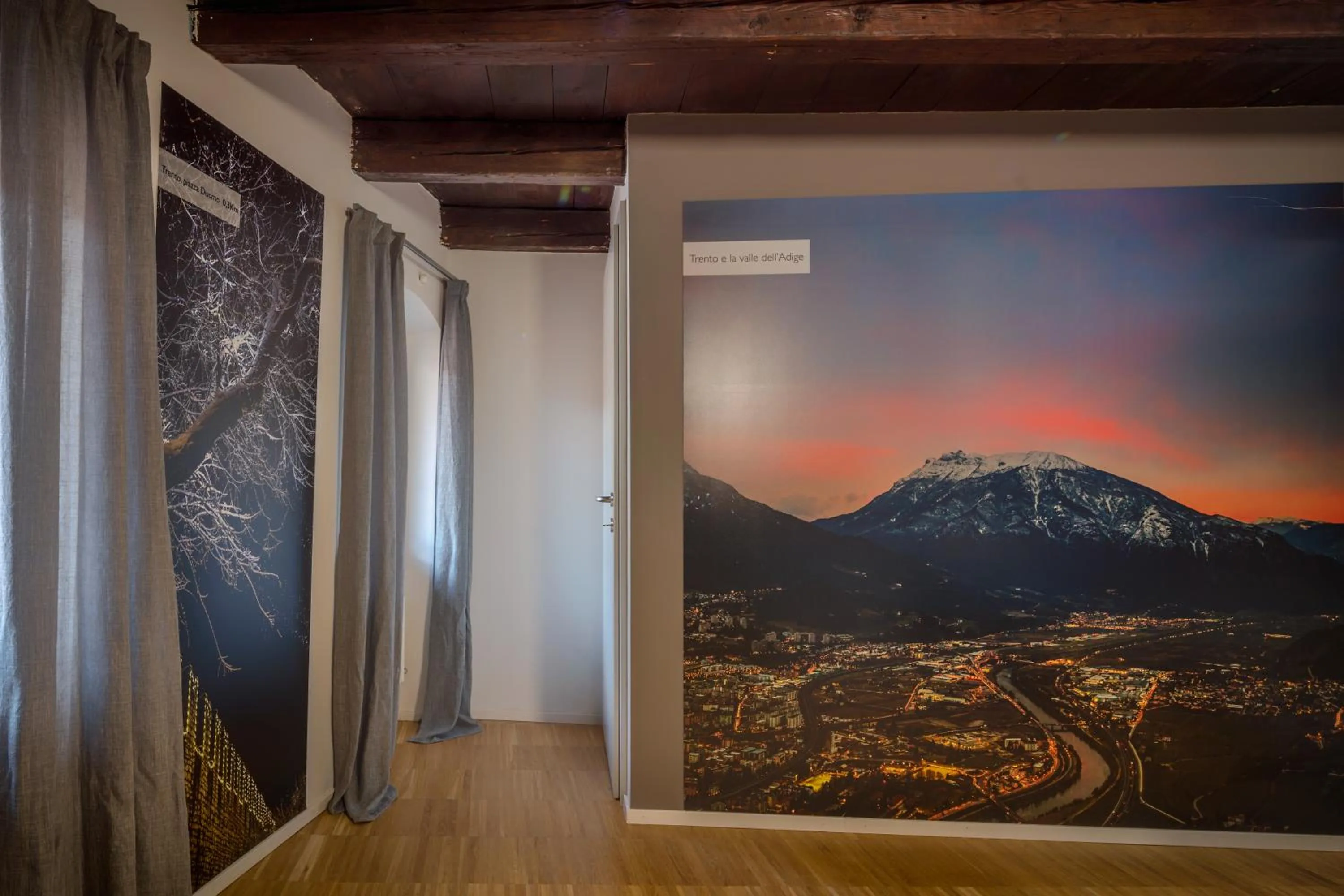 Decorative detail in B&B Gli Scorci di Trento