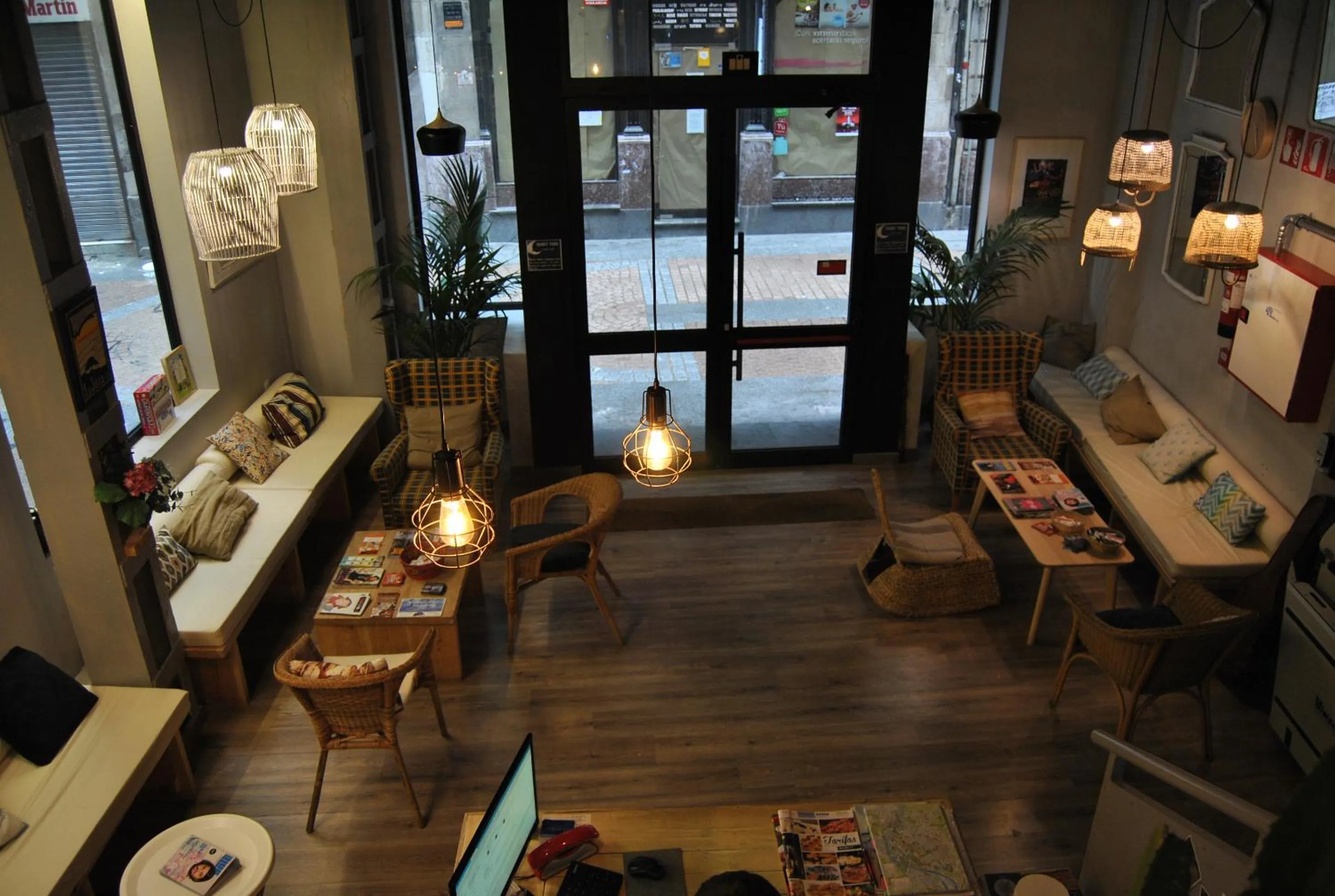 Lobby or reception in Quartier Bilbao Hostel Casco Viejo