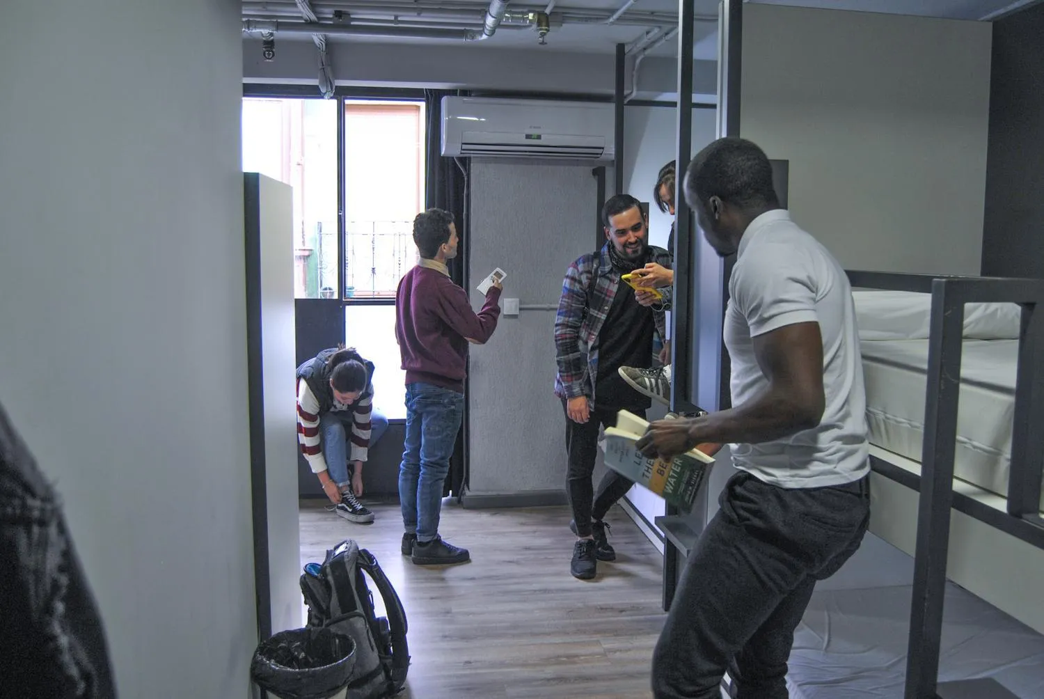 People in Quartier Bilbao Hostel Casco Viejo