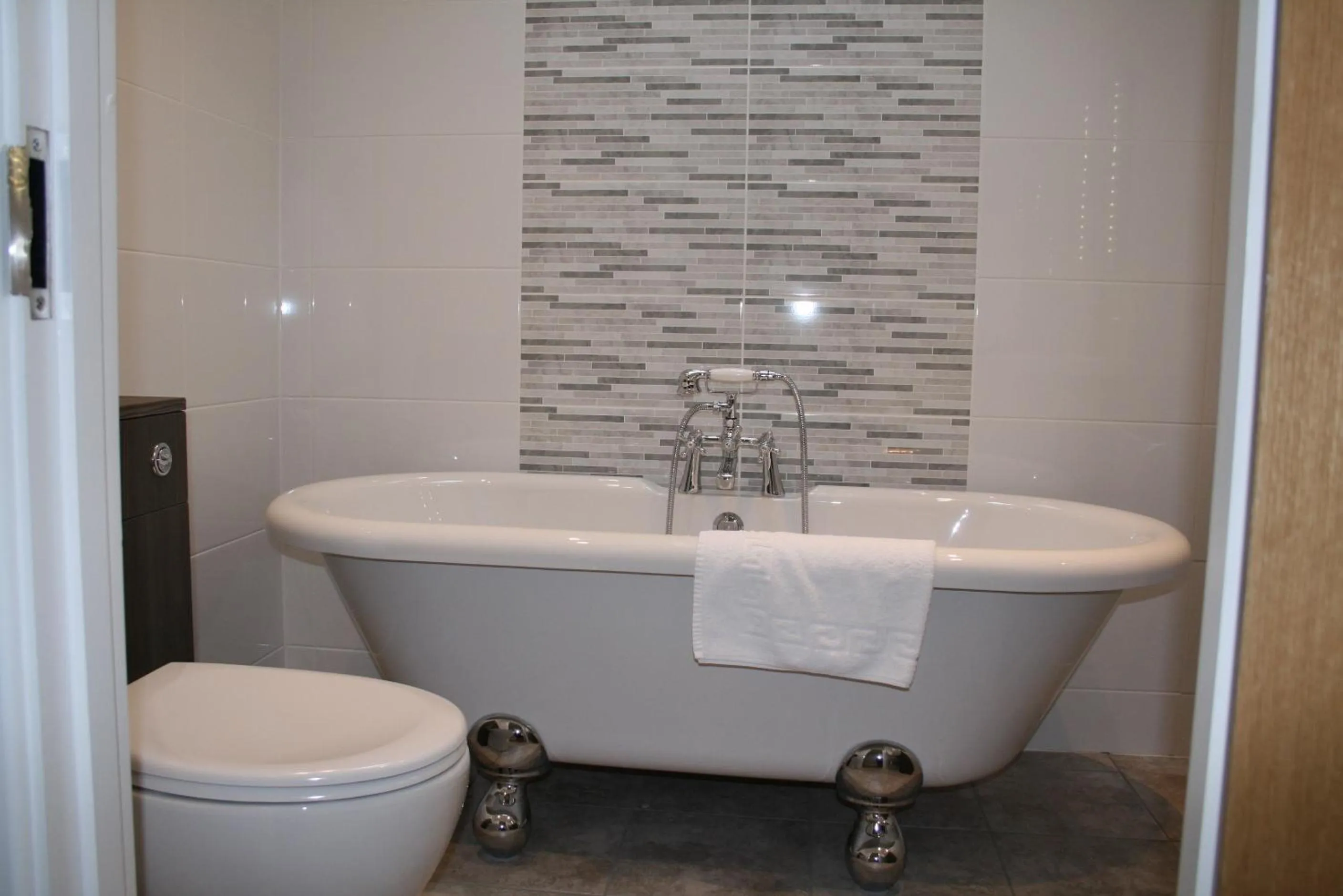 Bathroom in Golden Cross Holiday Park